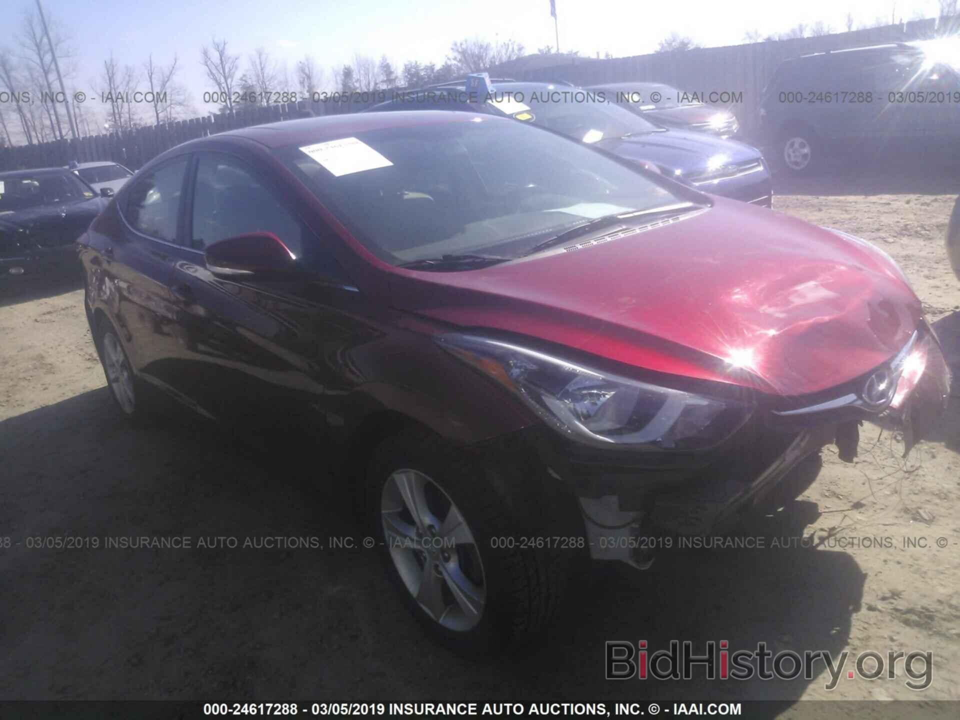 Фотография 5NPDH4AE1GH682914 - HYUNDAI ELANTRA 2016