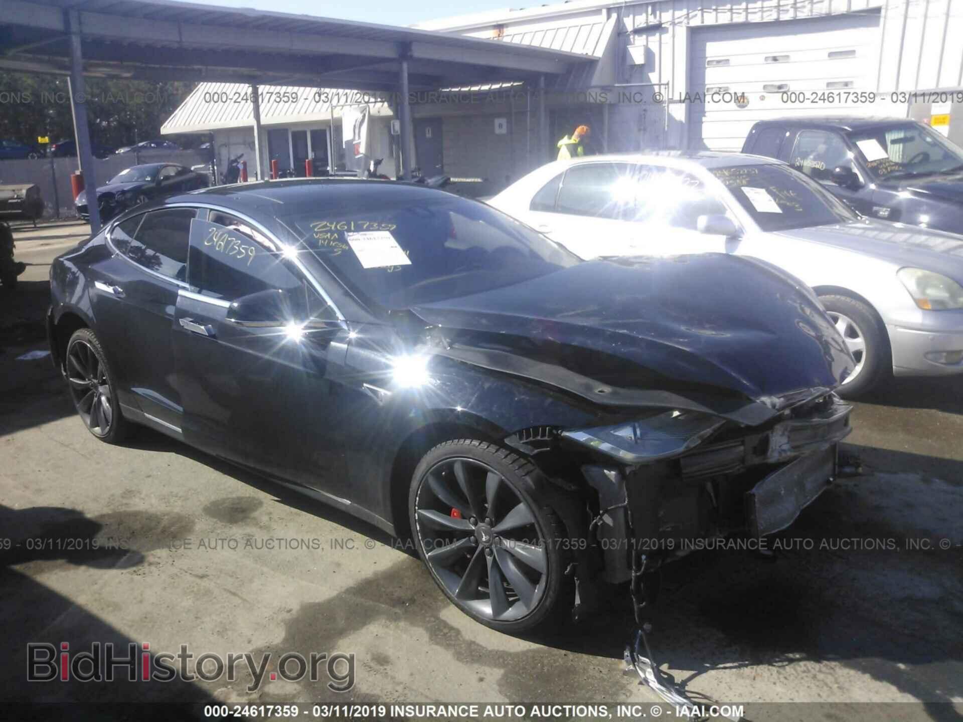 Photo 5YJSA1H12EFP52400 - TESLA MODEL S 2014