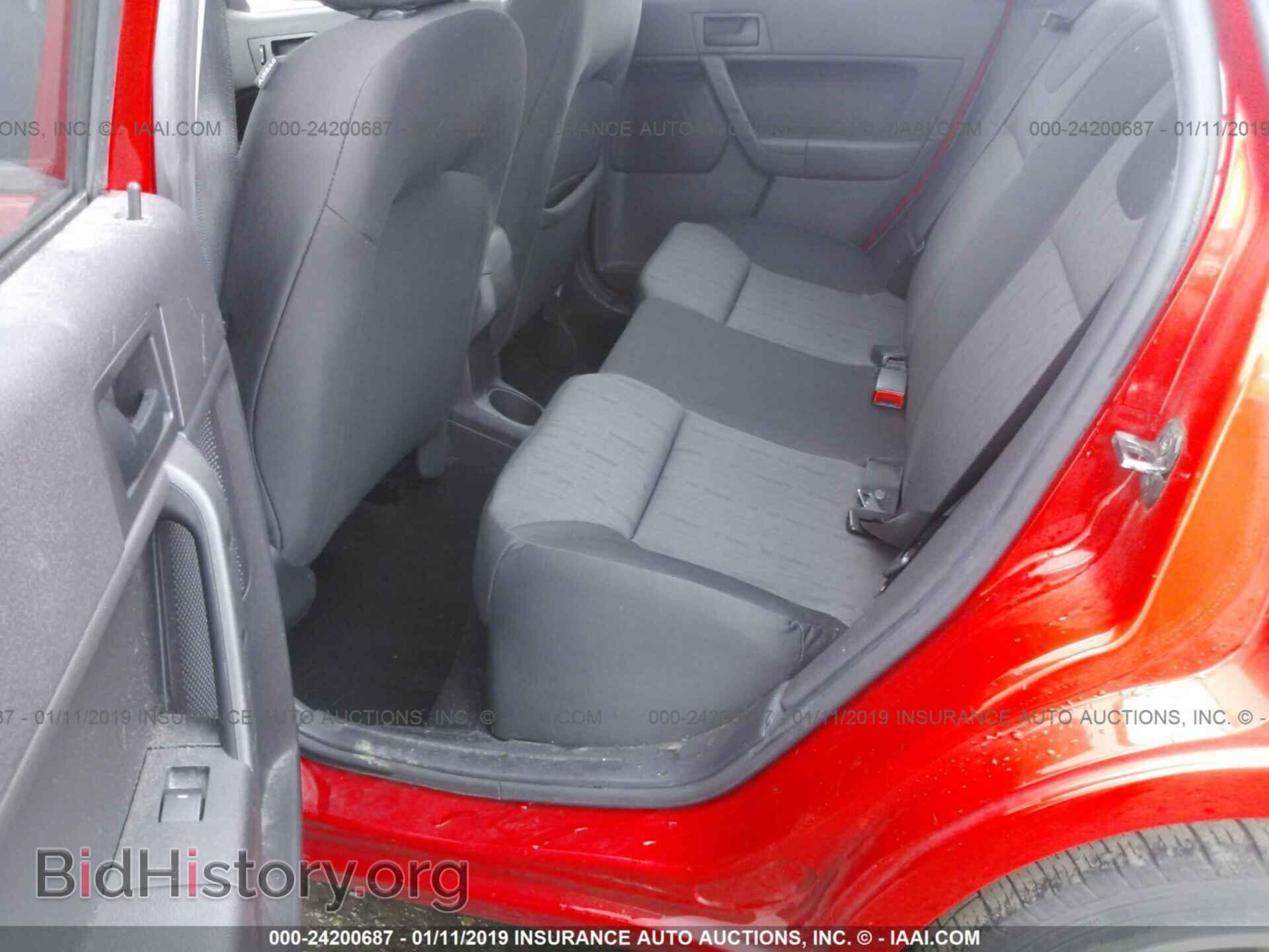 2008 FORD FOCUS - VIN: 1FAHP35N38W180089 - Фото 8