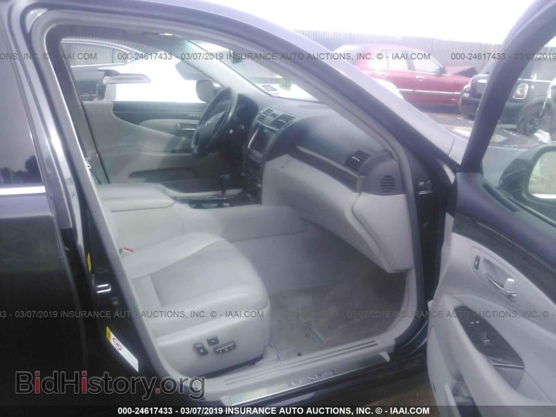 2008 LEXUS LS - VIN: JTHBL46F885052637 - Фото 5
