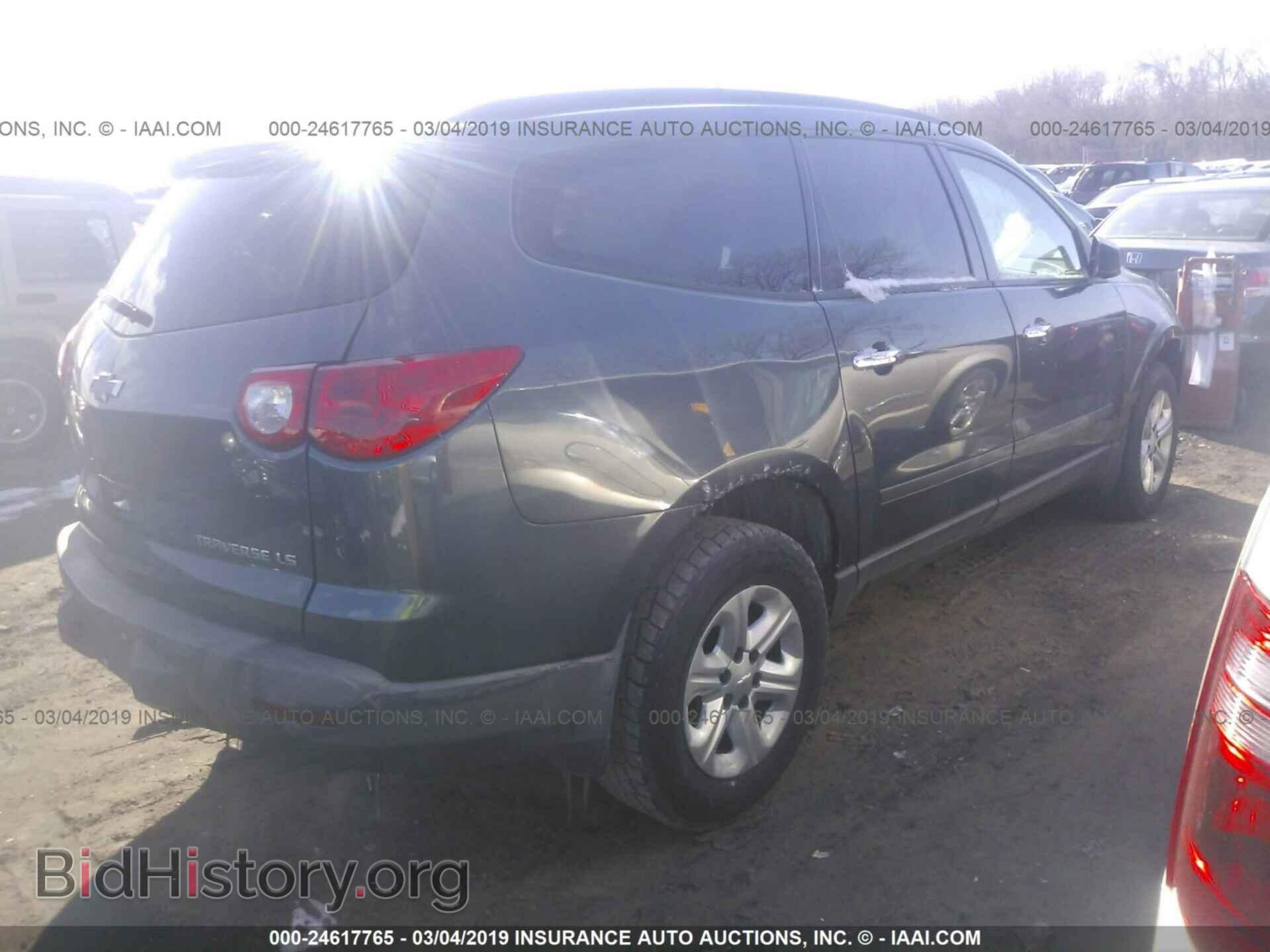 2012 CHEVROLET TRAVERSE - VIN: 1GNKRFED2CJ414111 - Фото 4