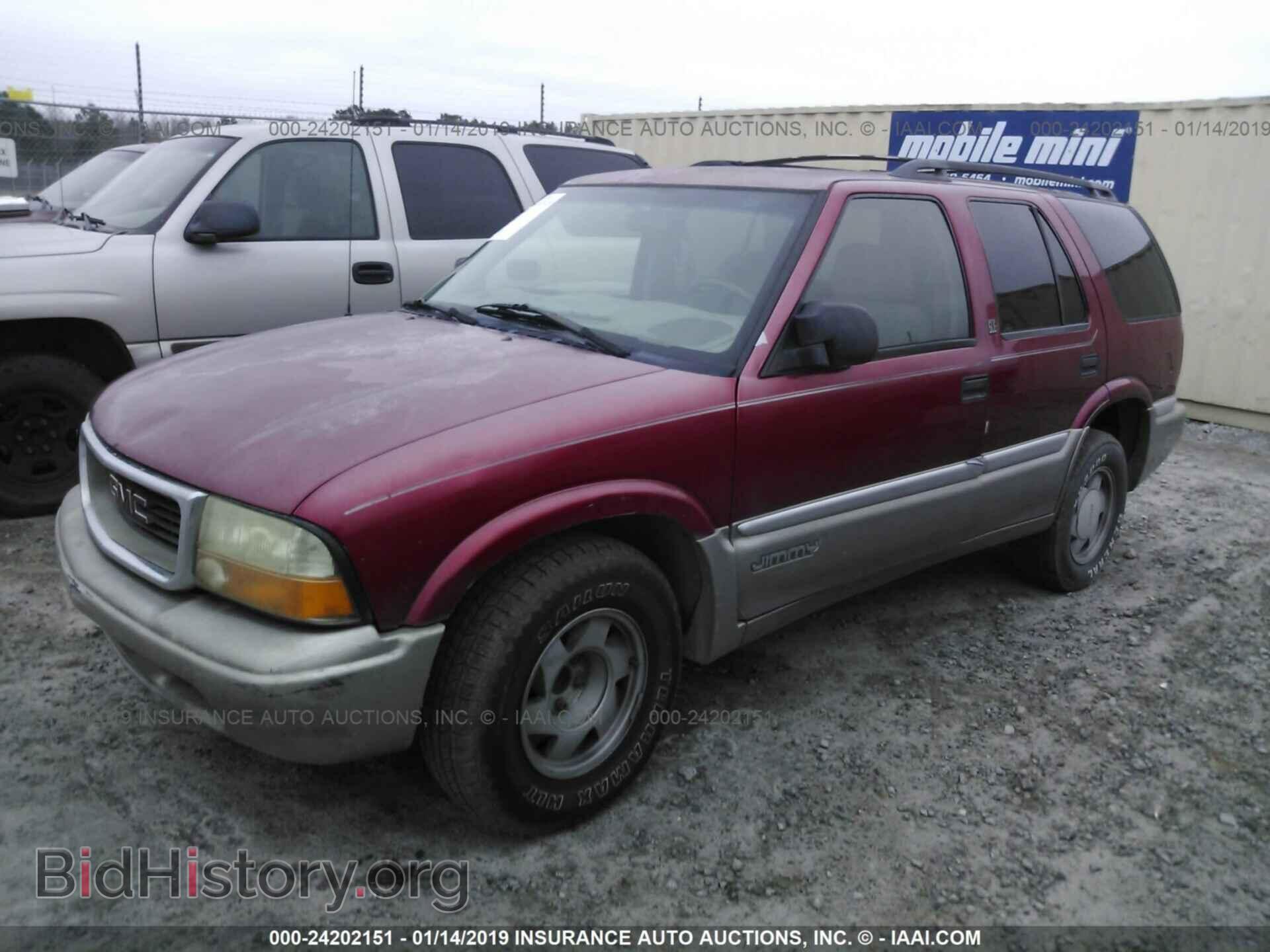2000 GMC JIMMY - VIN: 1GKCS13W5Y2159551 - Фото 2