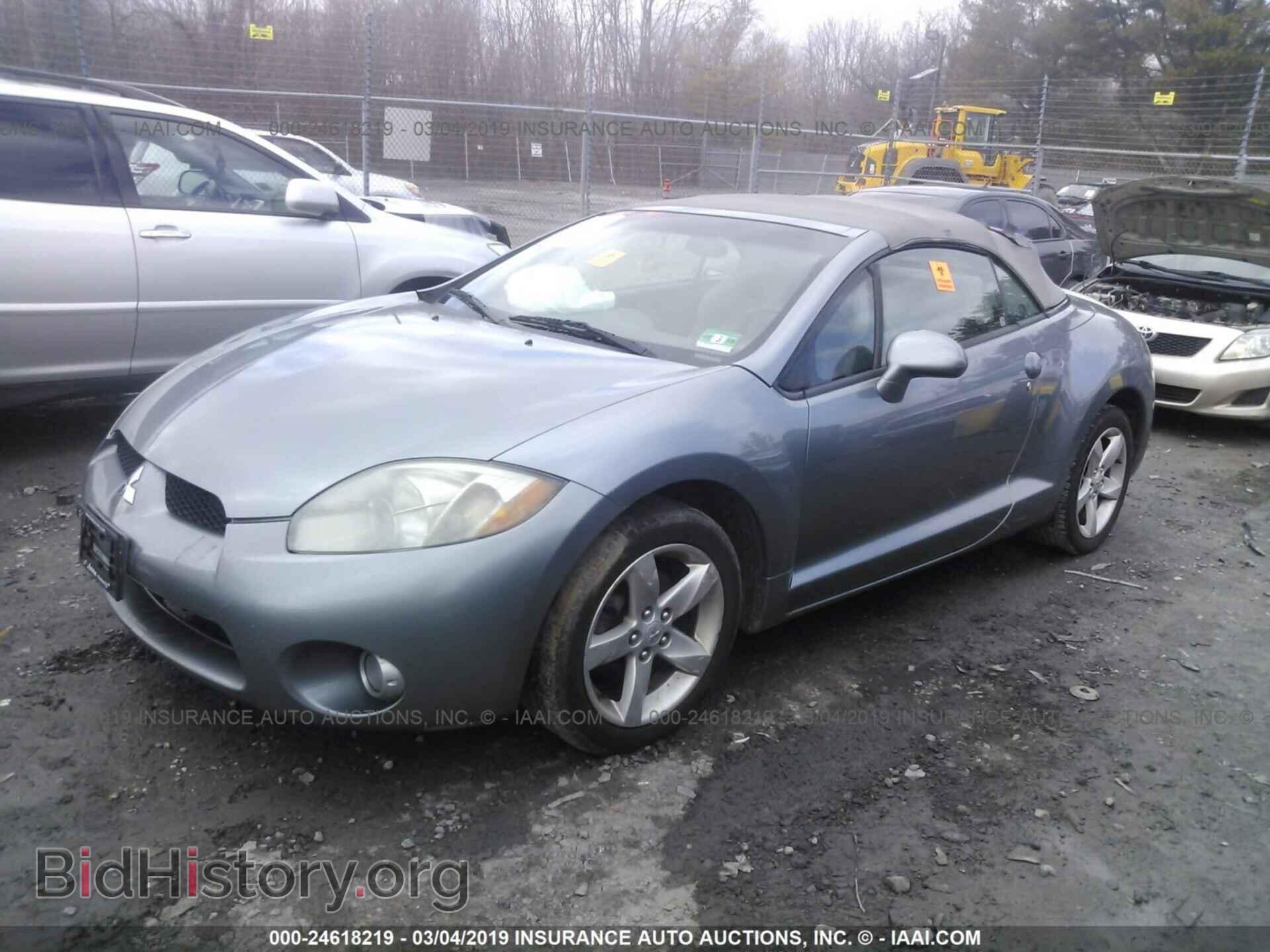 2007 MITSUBISHI ECLIPSE - VIN: 4A3AL25F17E040358 - Photo 2