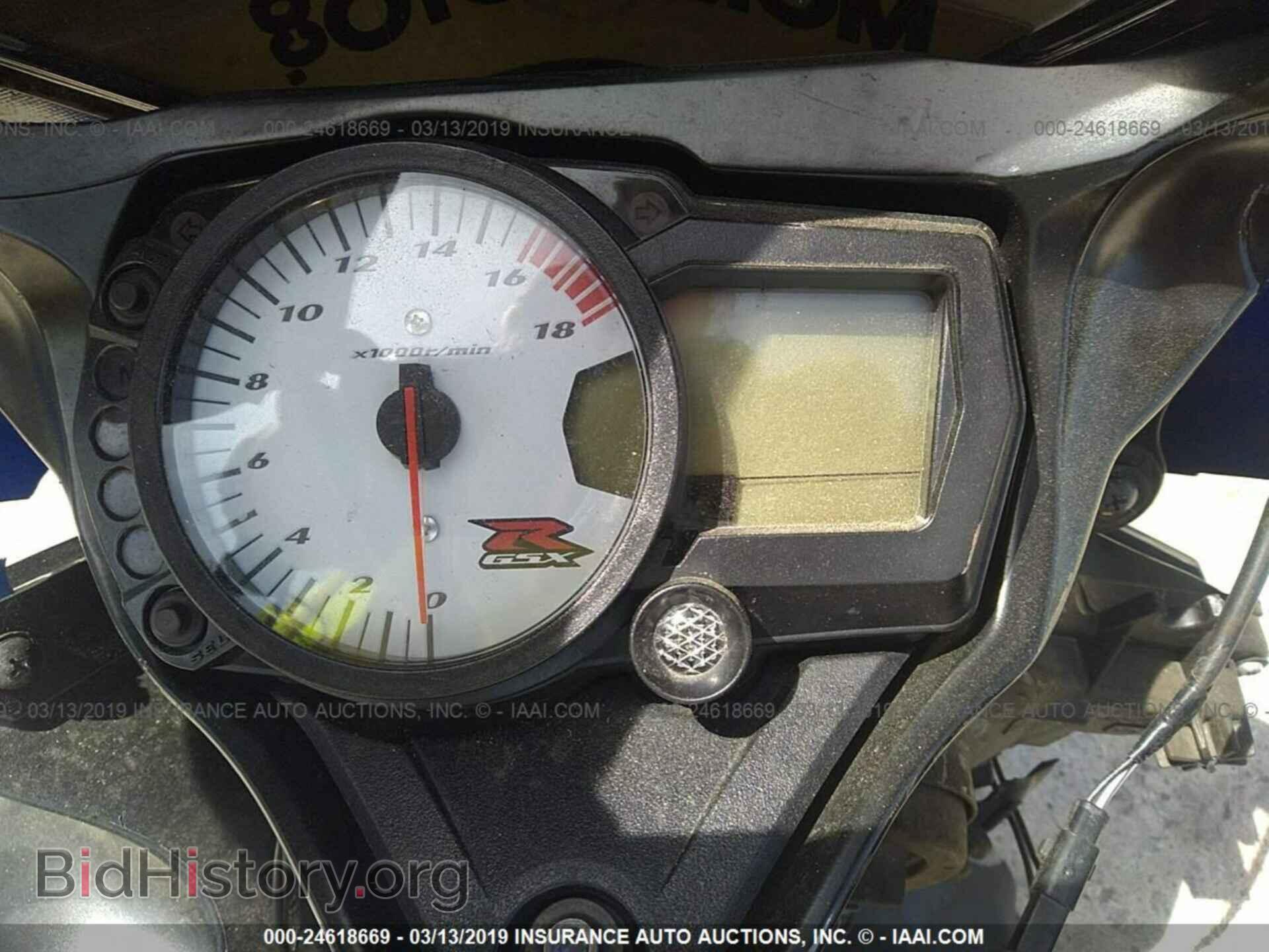 2007 SUZUKI GSX-R600 - VIN: JS1GN7DA472108643 - Фото 7