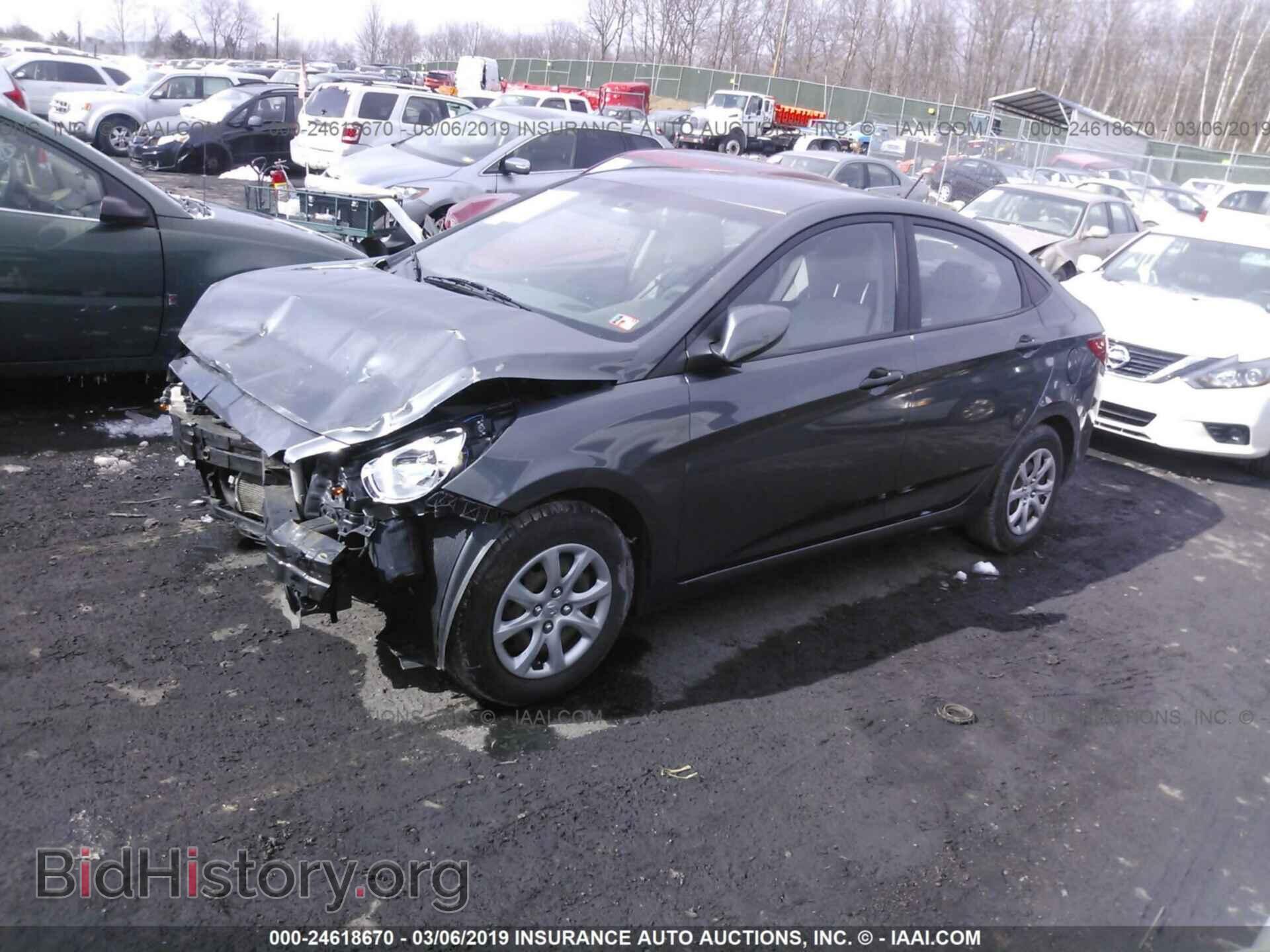 2012 HYUNDAI ACCENT - VIN: KMHCT4AE2CU085342 - Фото 2