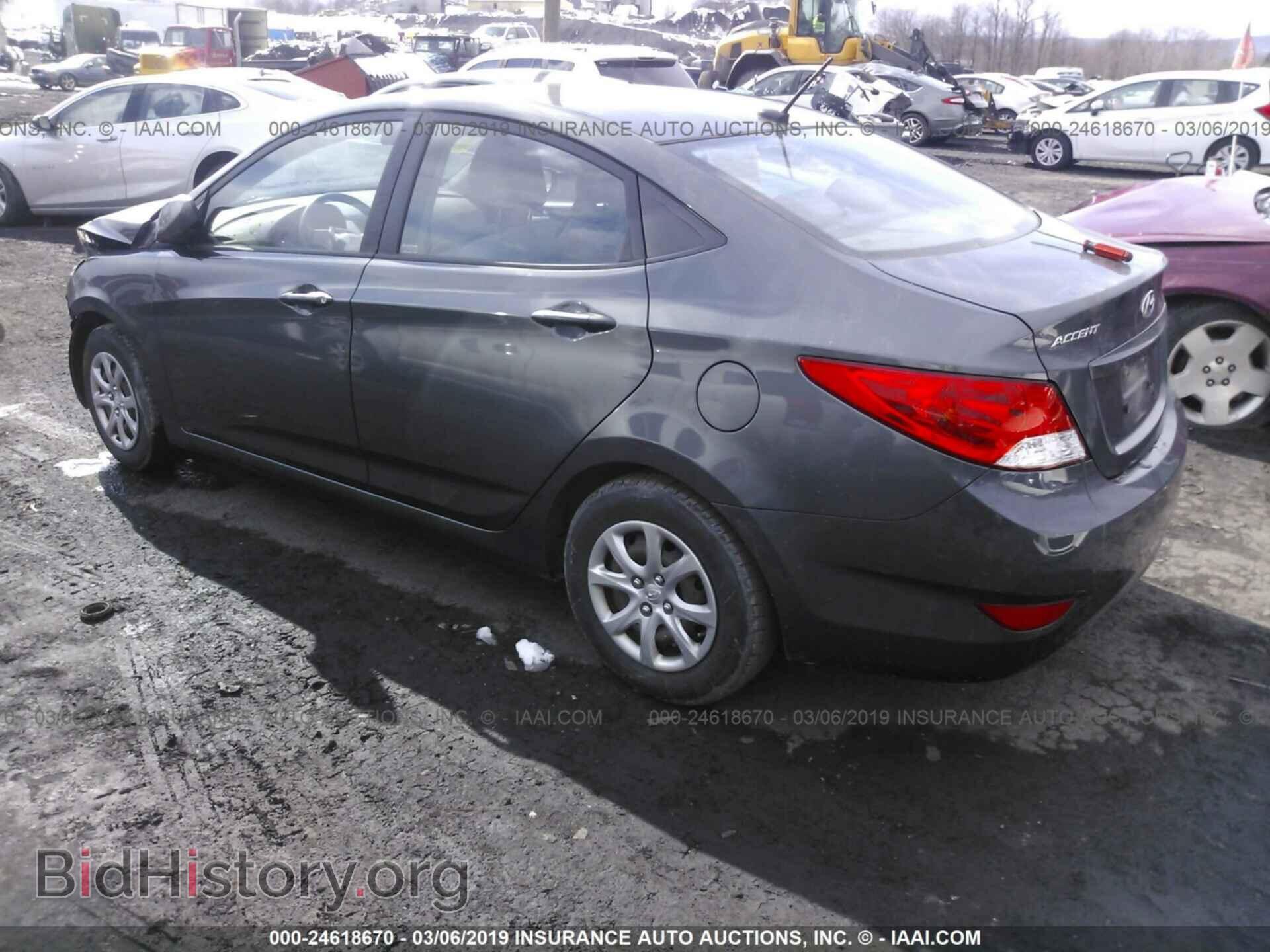 2012 HYUNDAI ACCENT - VIN: KMHCT4AE2CU085342 - Фото 3