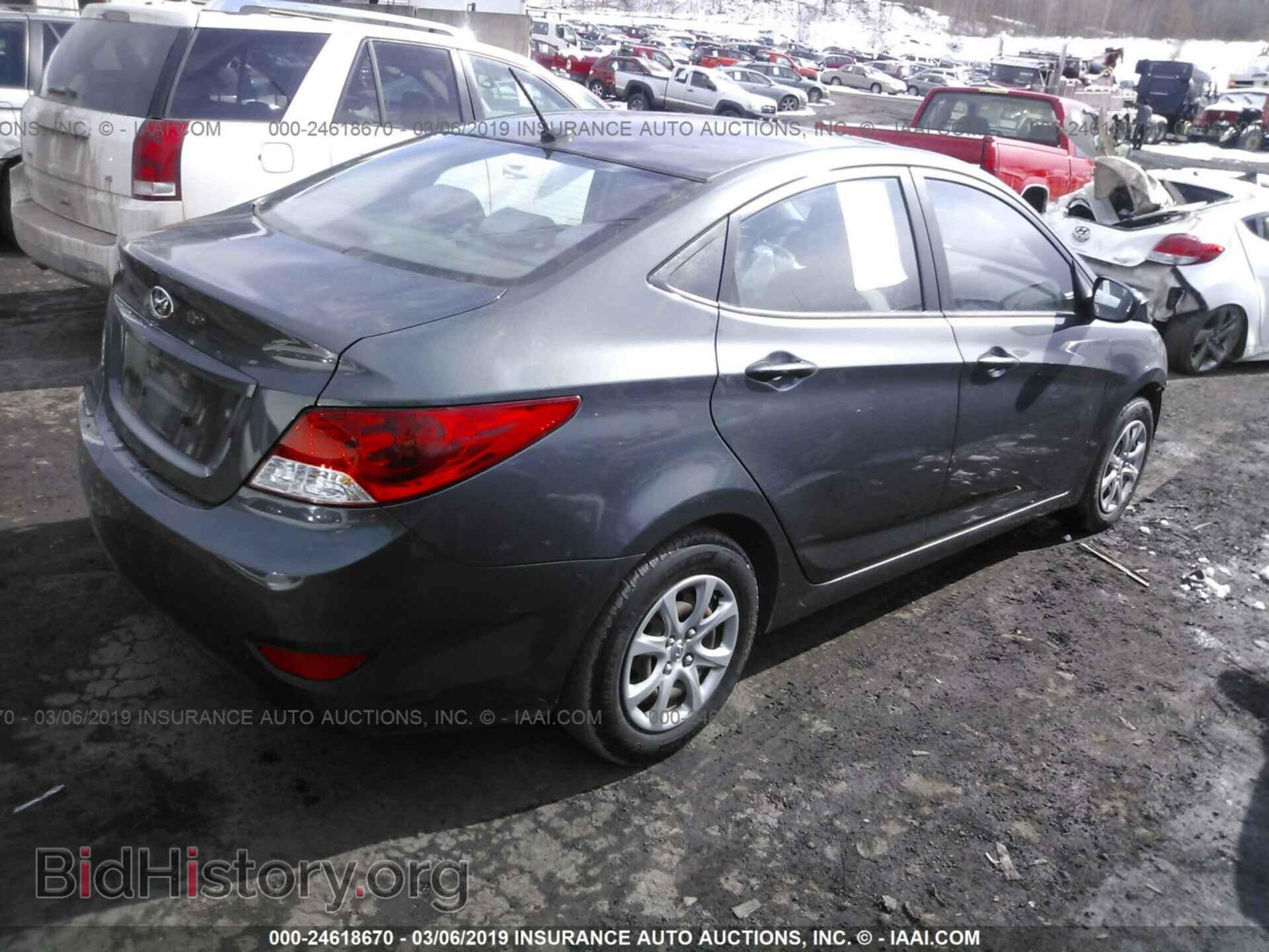 2012 HYUNDAI ACCENT - VIN: KMHCT4AE2CU085342 - Фото 4