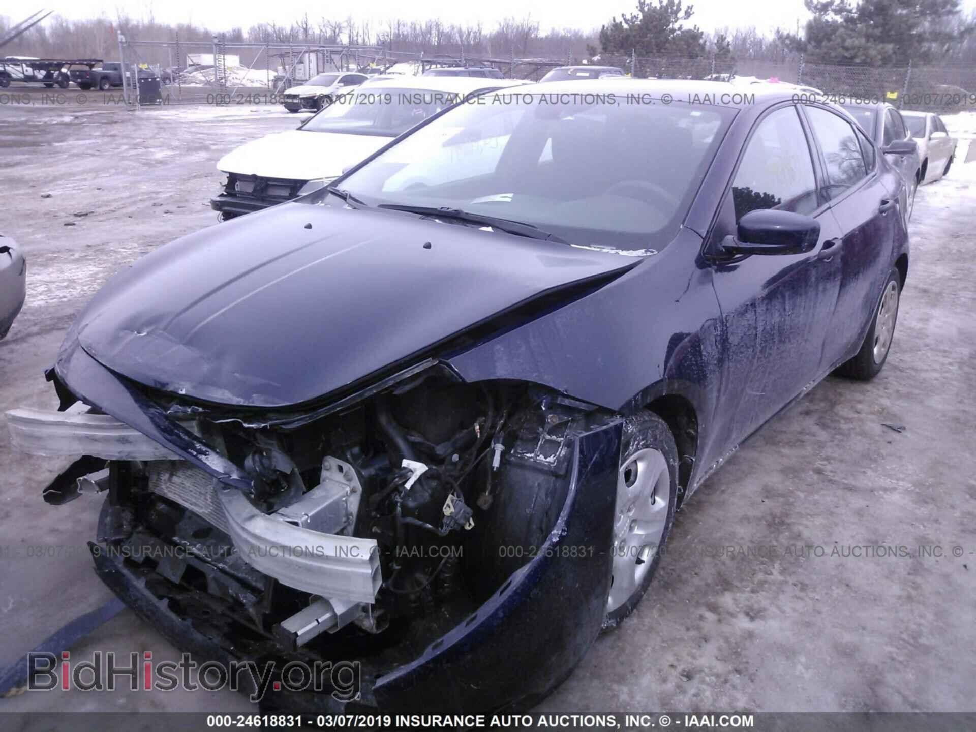 2013 DODGE DART - VIN: 1C3CDFAA7DD337926 - Фото 2