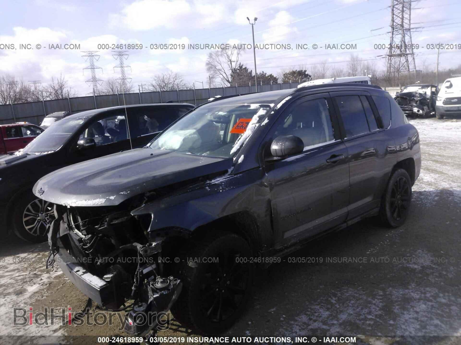 2015 JEEP COMPASS - VIN: 1C4NJCBA7FD361205 - Фото 2