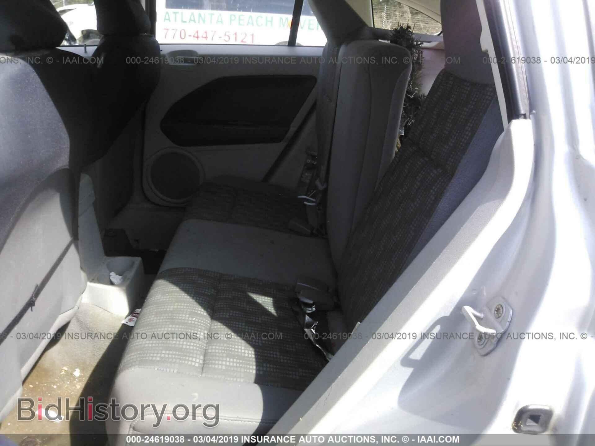 2007 DODGE CALIBER - VIN: 1B3HB48B97D162305 - Photo 8