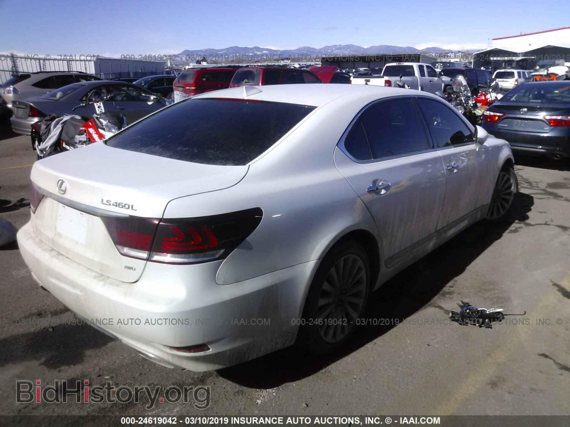 2015 LEXUS LS - VIN: JTHDL5EF7F5007332 - Фото 4