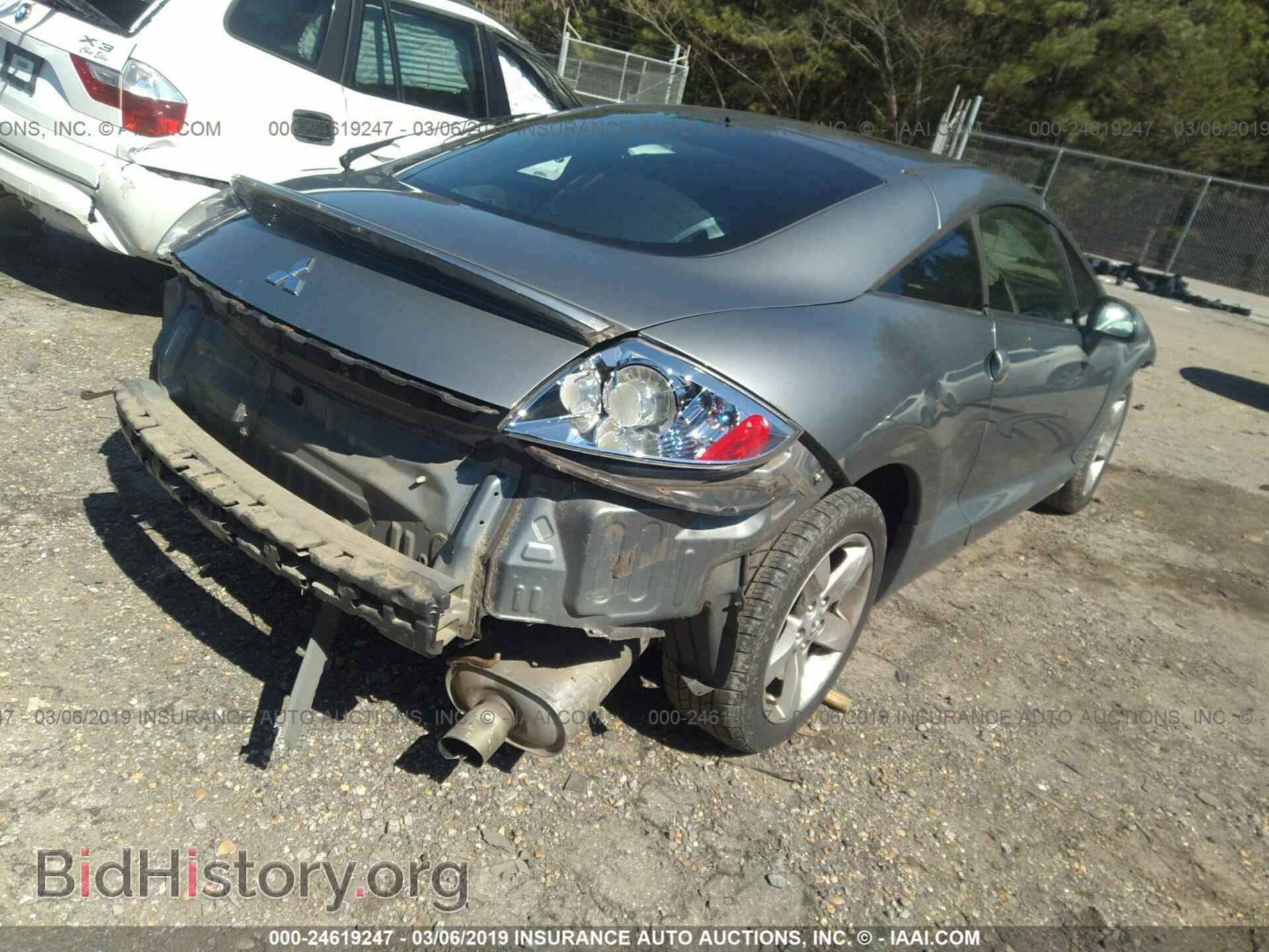 2007 MITSUBISHI ECLIPSE - VIN: 4A3AK24F47E031335 - Photo 4
