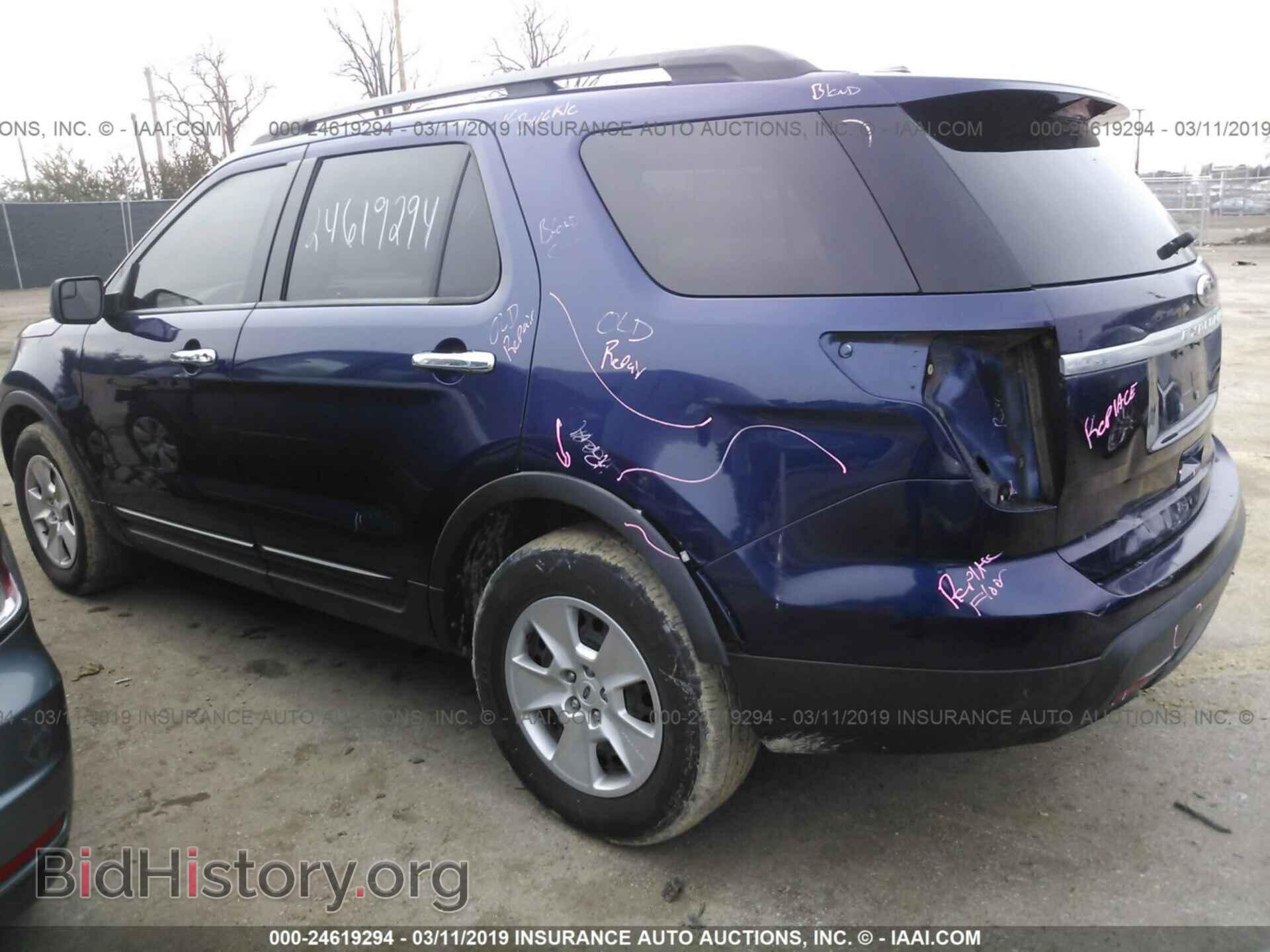 2011 FORD EXPLORER - VIN: 1FMHK7B84BGA07998 - Photo 3