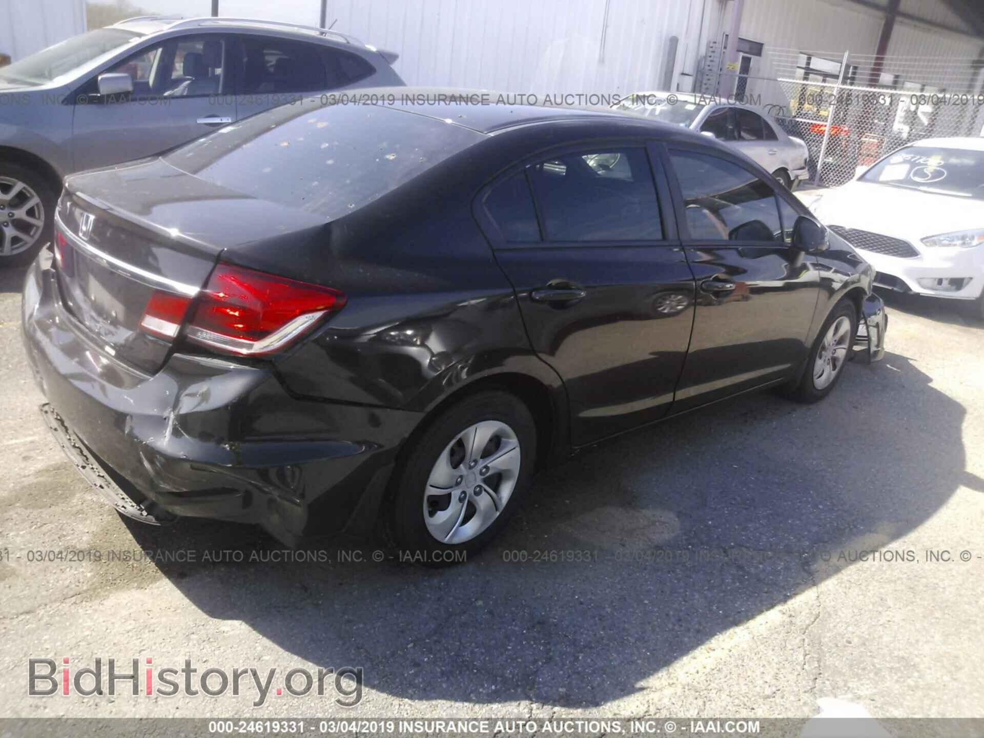 2013 HONDA CIVIC - VIN: 2HGFB2F54DH580035 - Фото 4