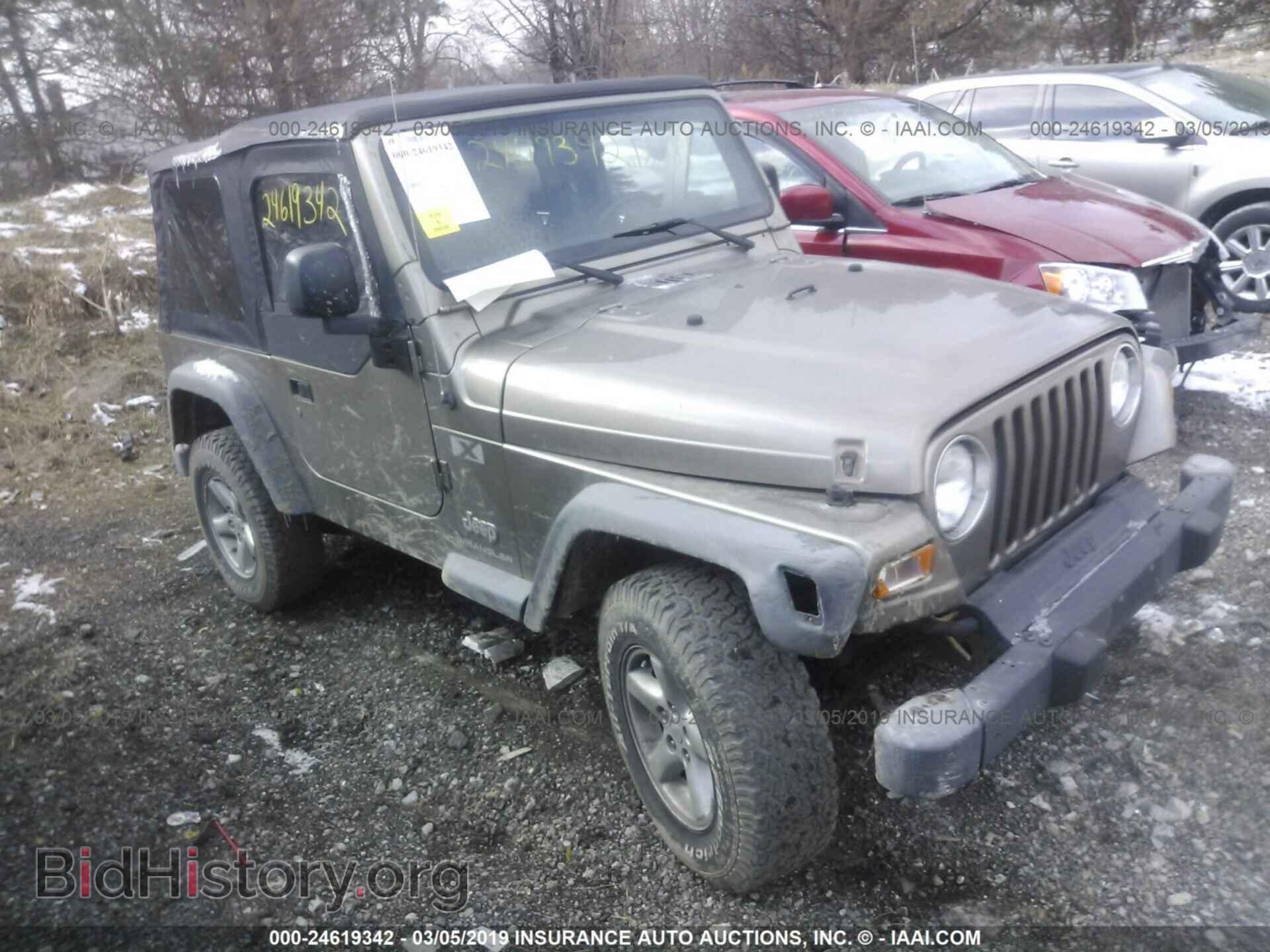 Photo 1J4FA39SX3P349704 - JEEP WRANGLER 2003
