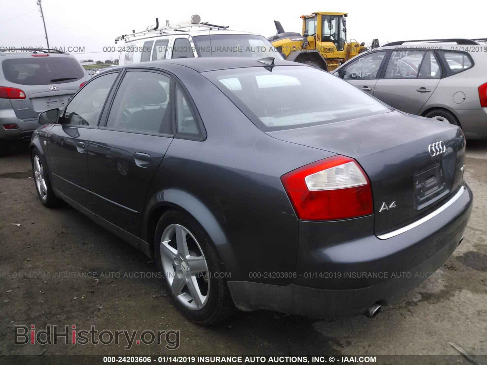 2002 AUDI A4 - VIN: WAUJC68E82A106592 - Фото 3