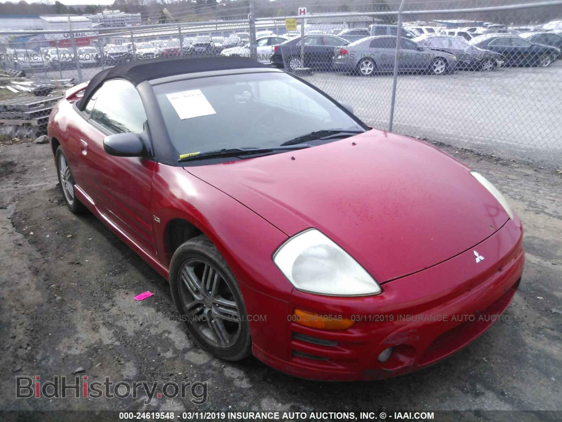 2003 MITSUBISHI ECLIPSE - VIN: 4A3AE55H93E102807 - Фото 6