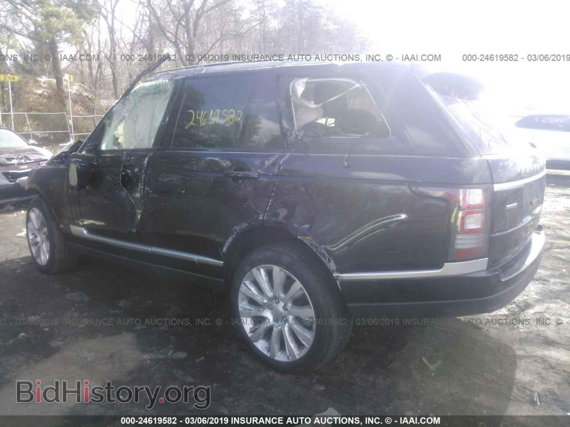 2016 LAND ROVER RANGE ROVER - VIN: SALGS2EF7GA274228 - Фото 3