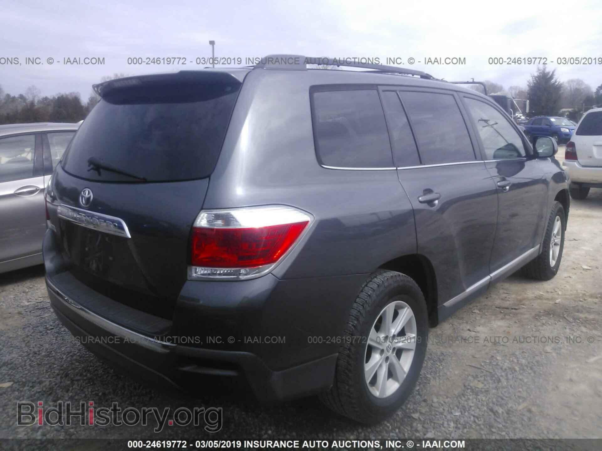 2012 TOYOTA HIGHLANDER - VIN: 5TDZK3EH3CS071308 - Фото 4