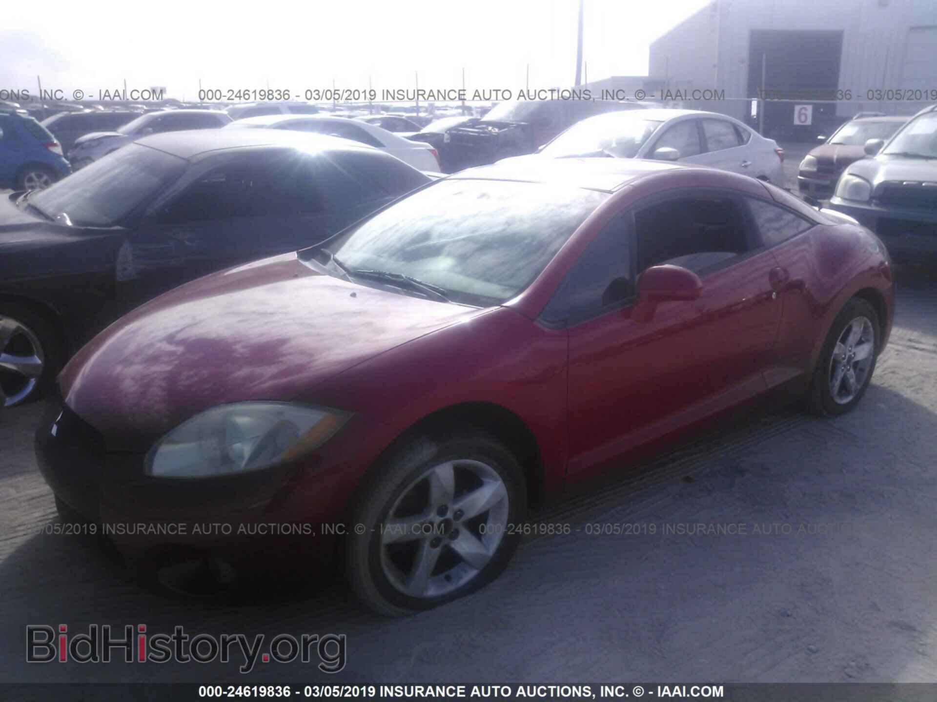 2007 MITSUBISHI ECLIPSE - VIN: 4A3AK24F57E004113 - Photo 2
