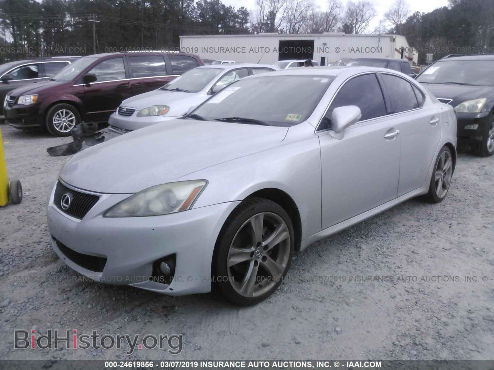 2012 LEXUS IS - VIN: JTHBF5C29C5177816 - Фото 2