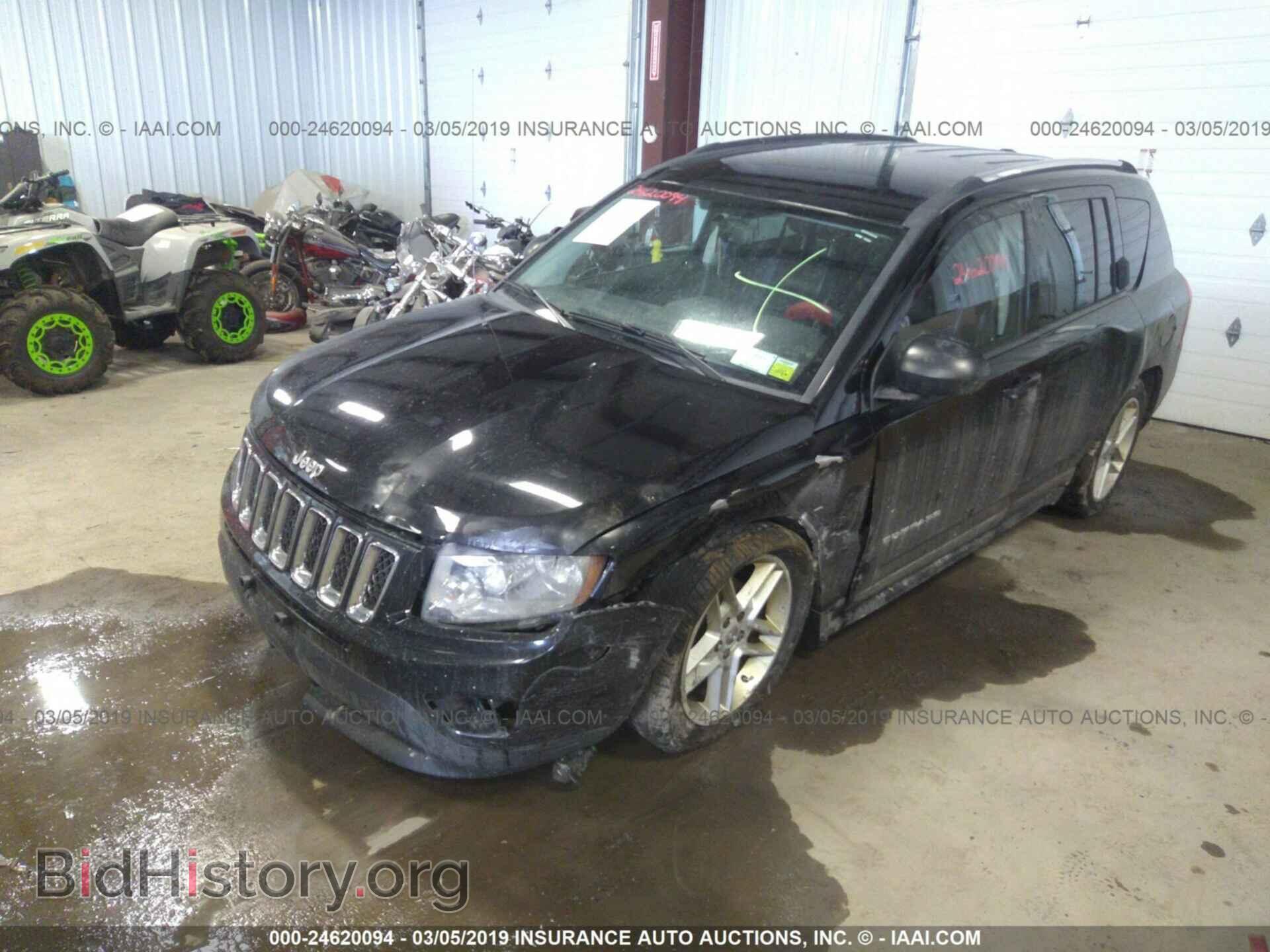 2012 JEEP COMPASS - VIN: 1C4NJDCB1CD538520 - Фото 2