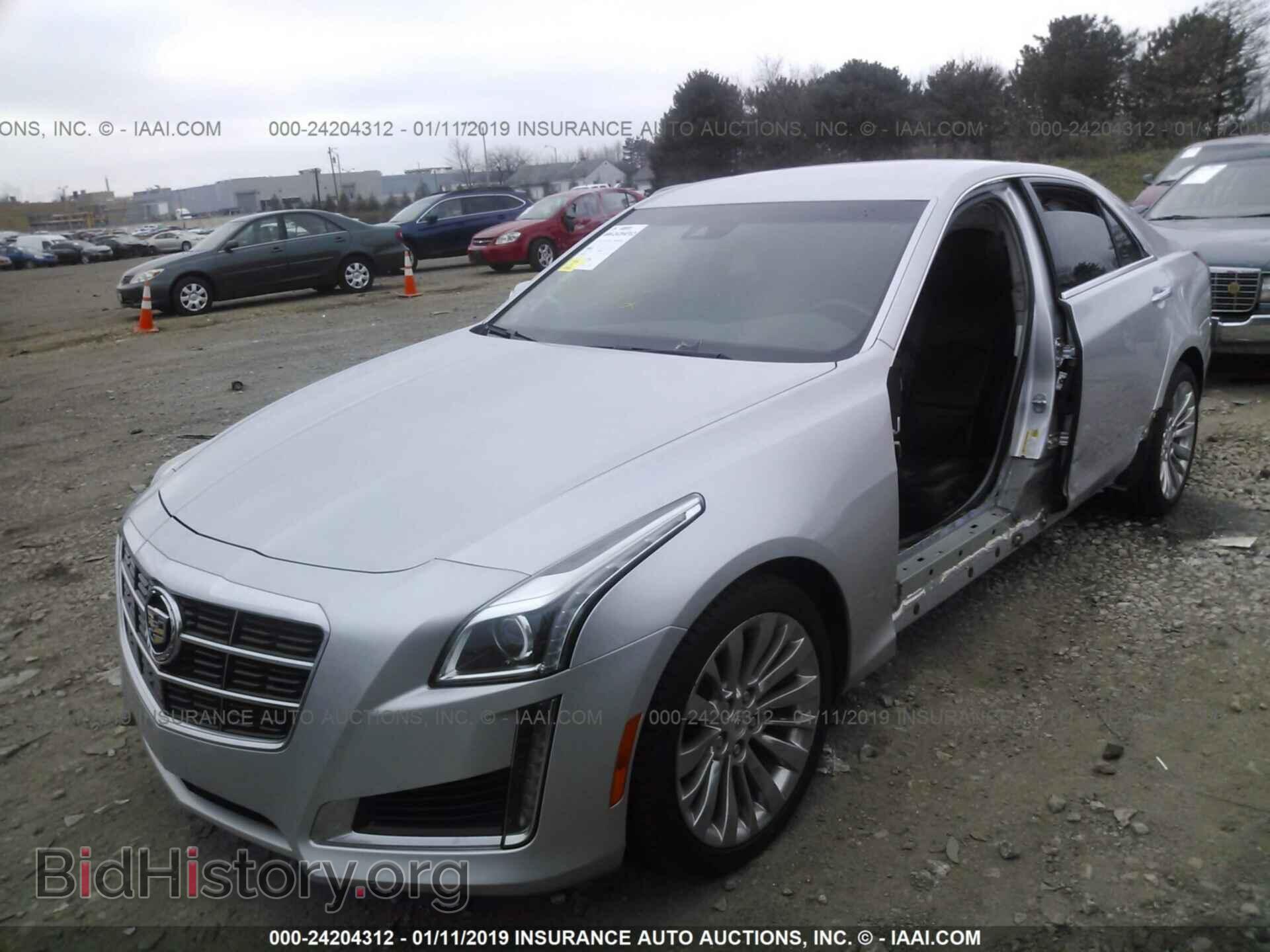 2014 CADILLAC CTS - VIN: 1G6AX5S38E0102631 - Фото 2