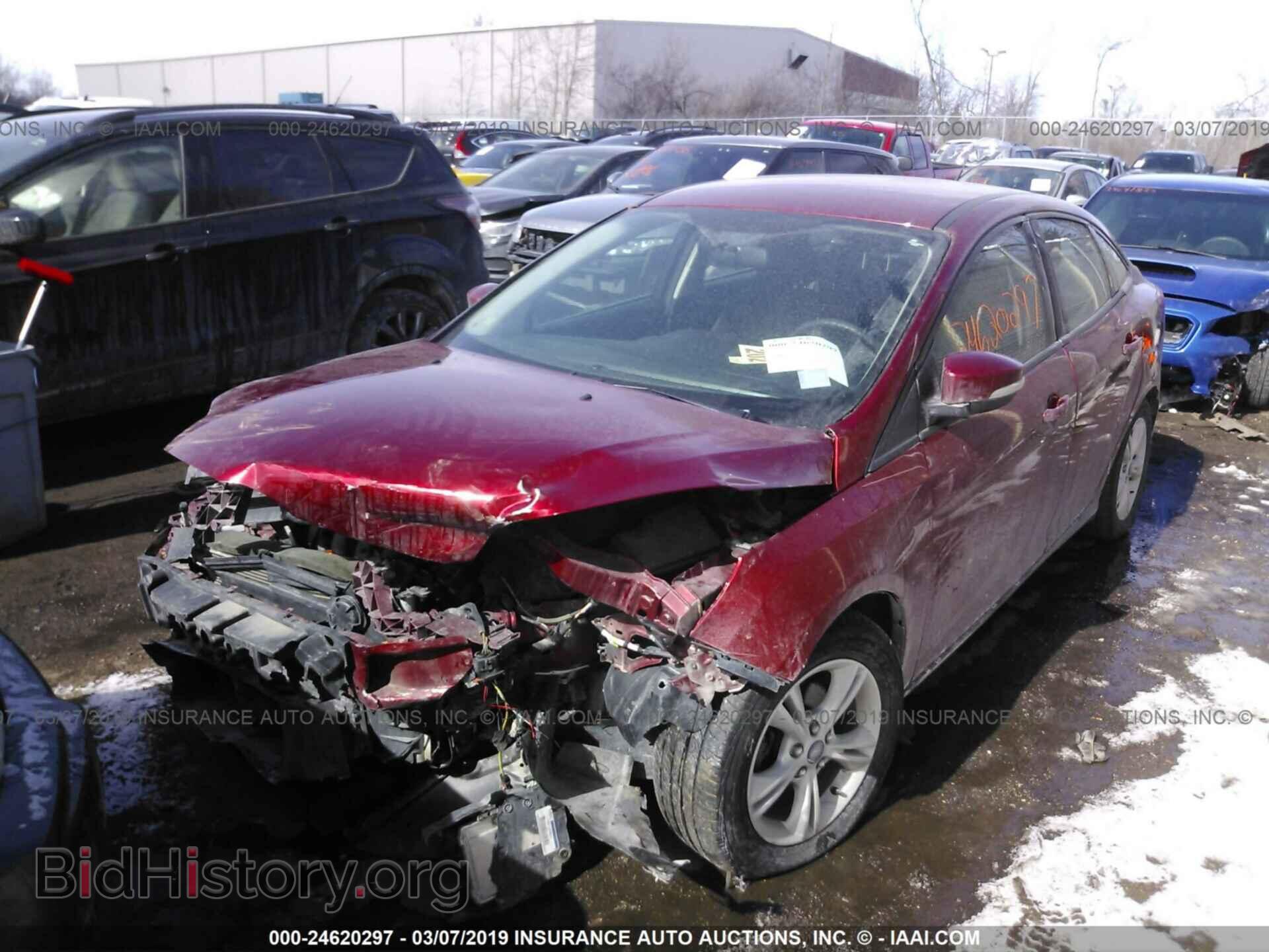 2014 FORD FOCUS - VIN: 1FADP3F29EL451043 - Фото 2