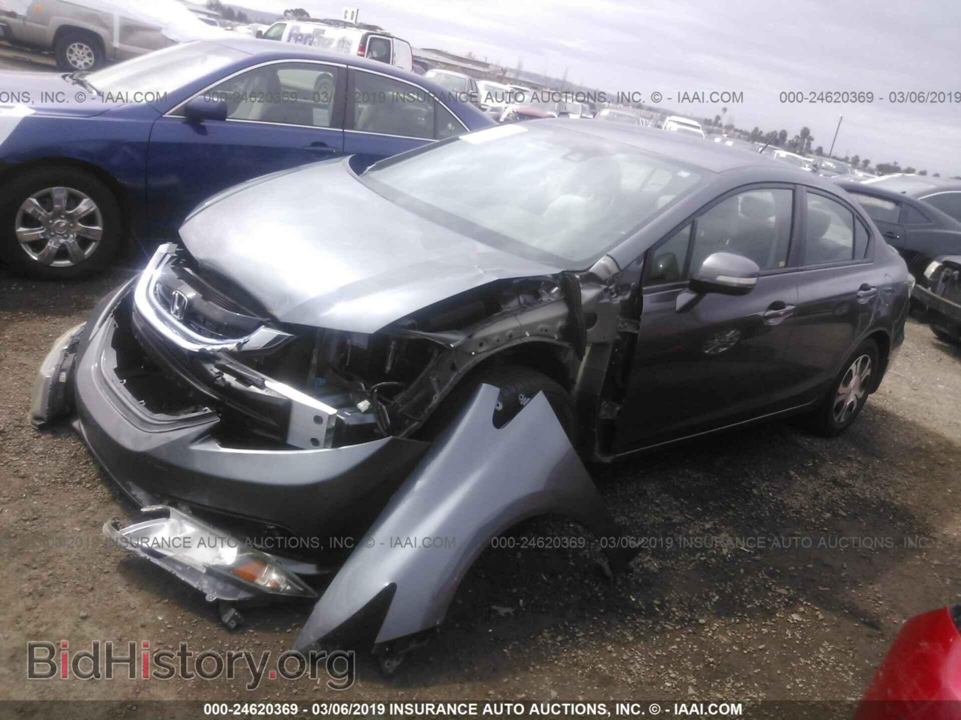 2013 HONDA CIVIC - VIN: 19XFB4F28DE201372 - Photo 2