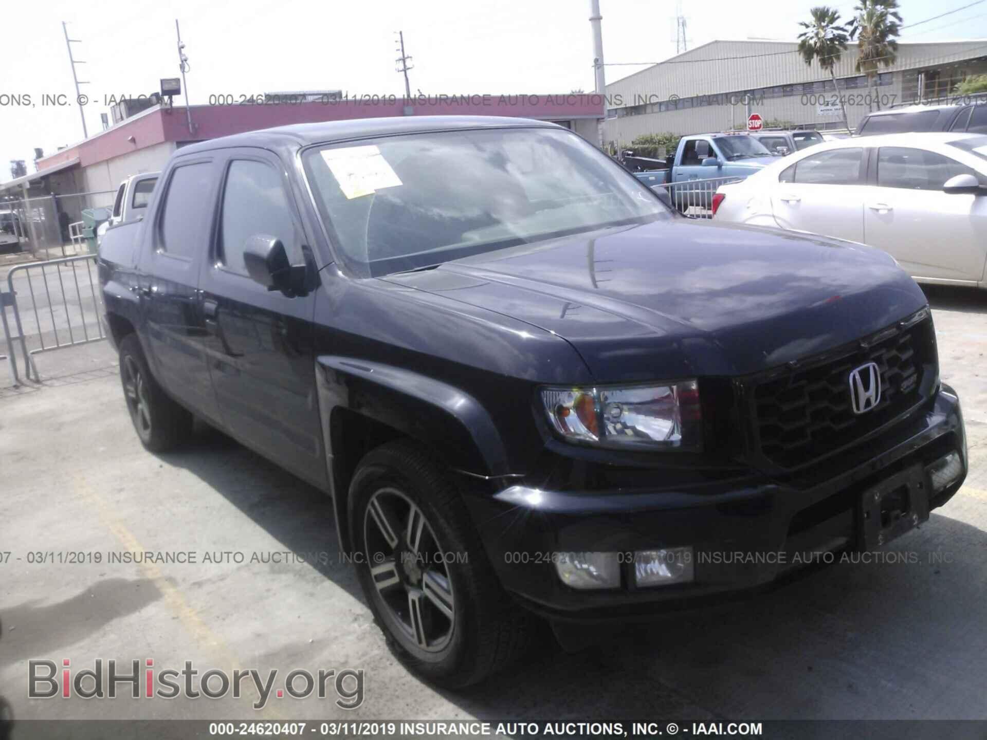 Фотография 5FPYK1F76DB015558 - HONDA RIDGELINE 2013