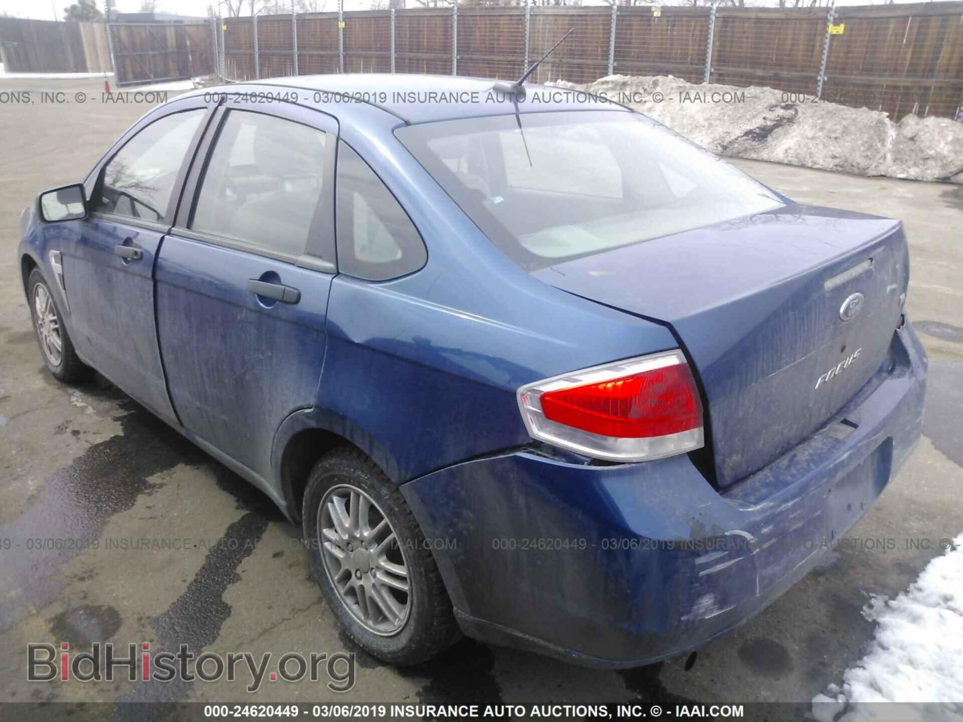 2008 FORD FOCUS - VIN: 1FAHP35N98W215444 - Фото 3