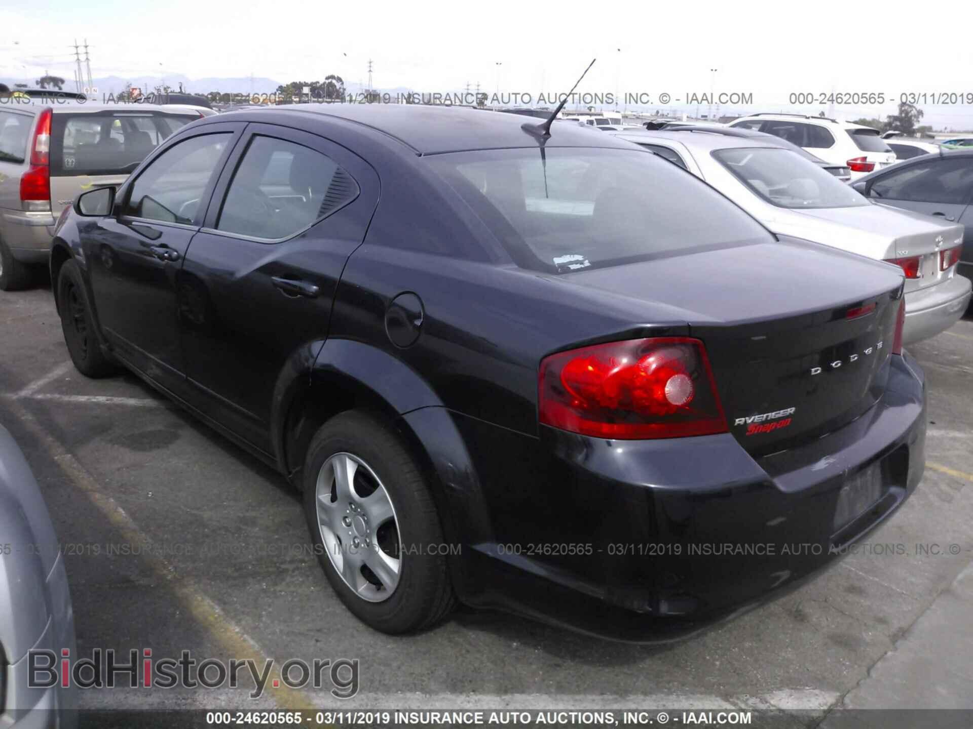 2011 DODGE AVENGER - VIN: 1B3BD4FB7BN528638 - Фото 3