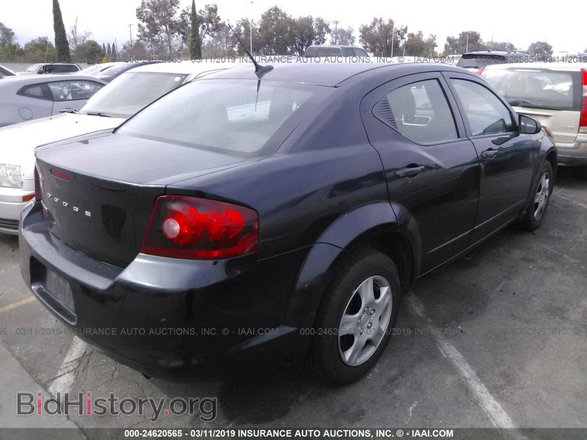 2011 DODGE AVENGER - VIN: 1B3BD4FB7BN528638 - Фото 4