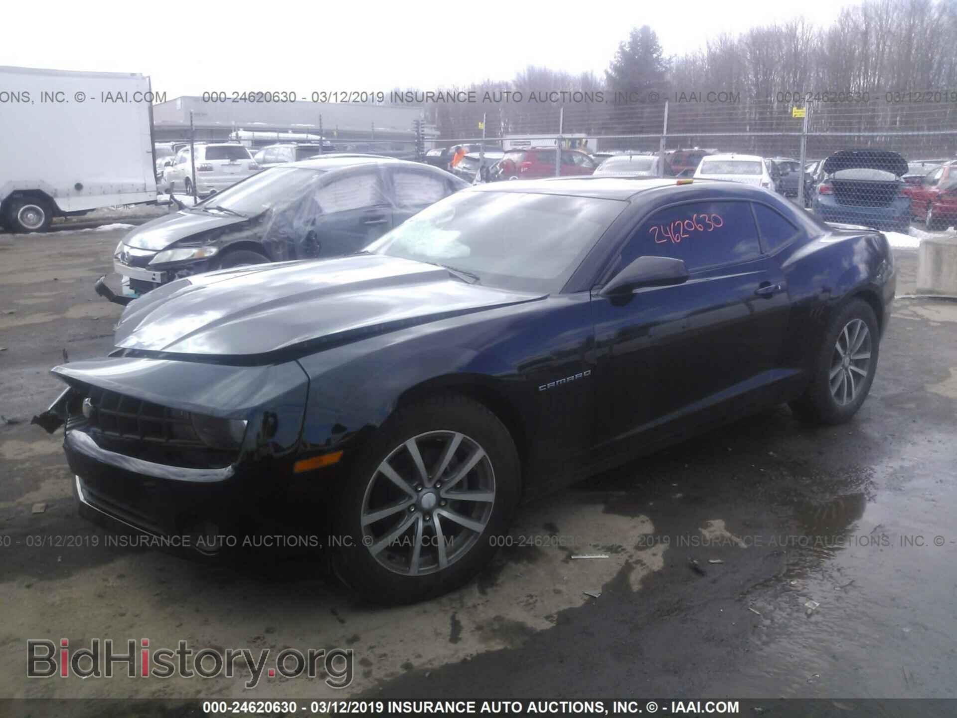 2013 CHEVROLET CAMARO - VIN: 2G1FE1E35D9241819 - Фото 2