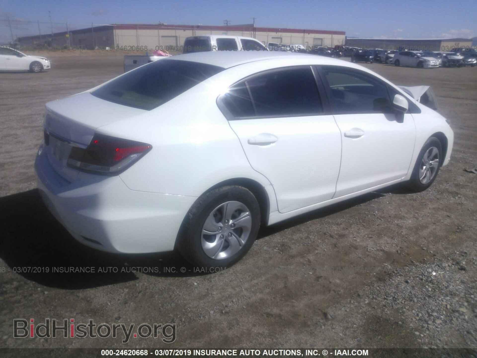 2013 HONDA CIVIC - VIN: 19XFB2F56DE285402 - Фото 4