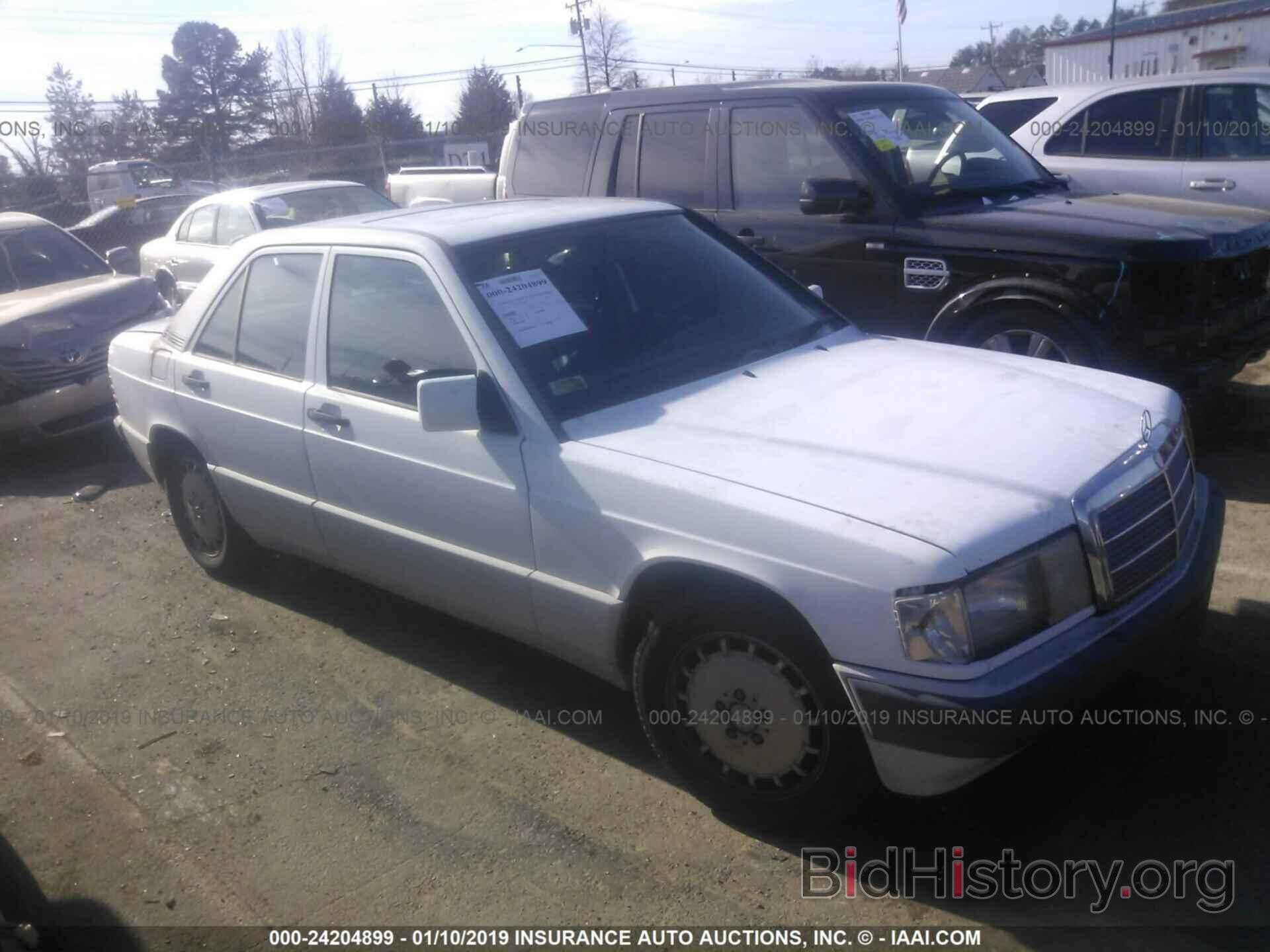 Photo WDBDA29D9NF989404 - MERCEDES-BENZ 190 1992