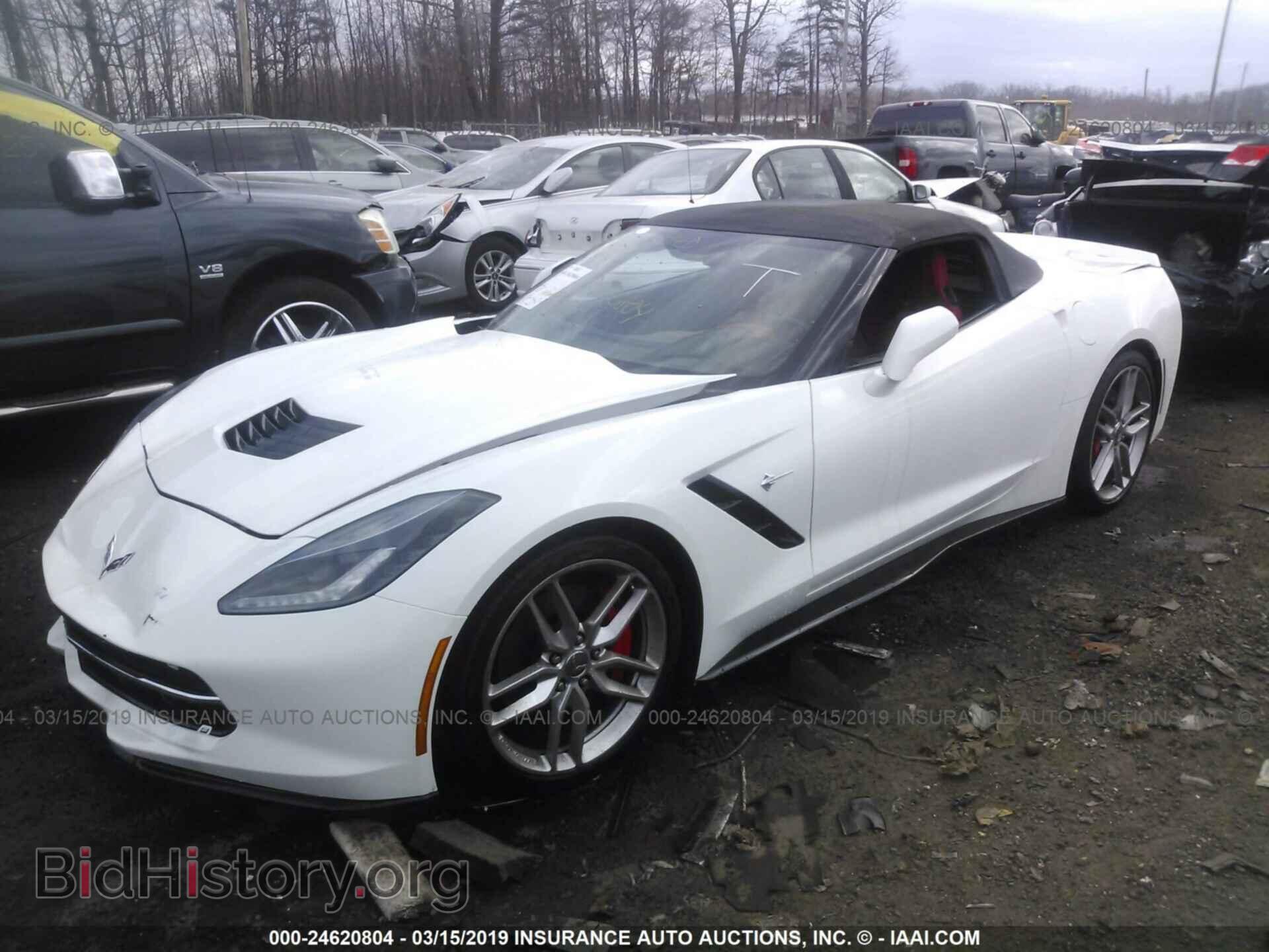 2015 CHEVROLET CORVETTE - VIN: 1G1YM3D76F5116601 - Фото 2