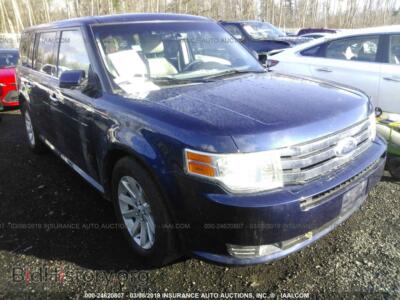 2011 Ford FLEX SEL, blue — VIN 2FMGK5CC5BBD30371, IAAI