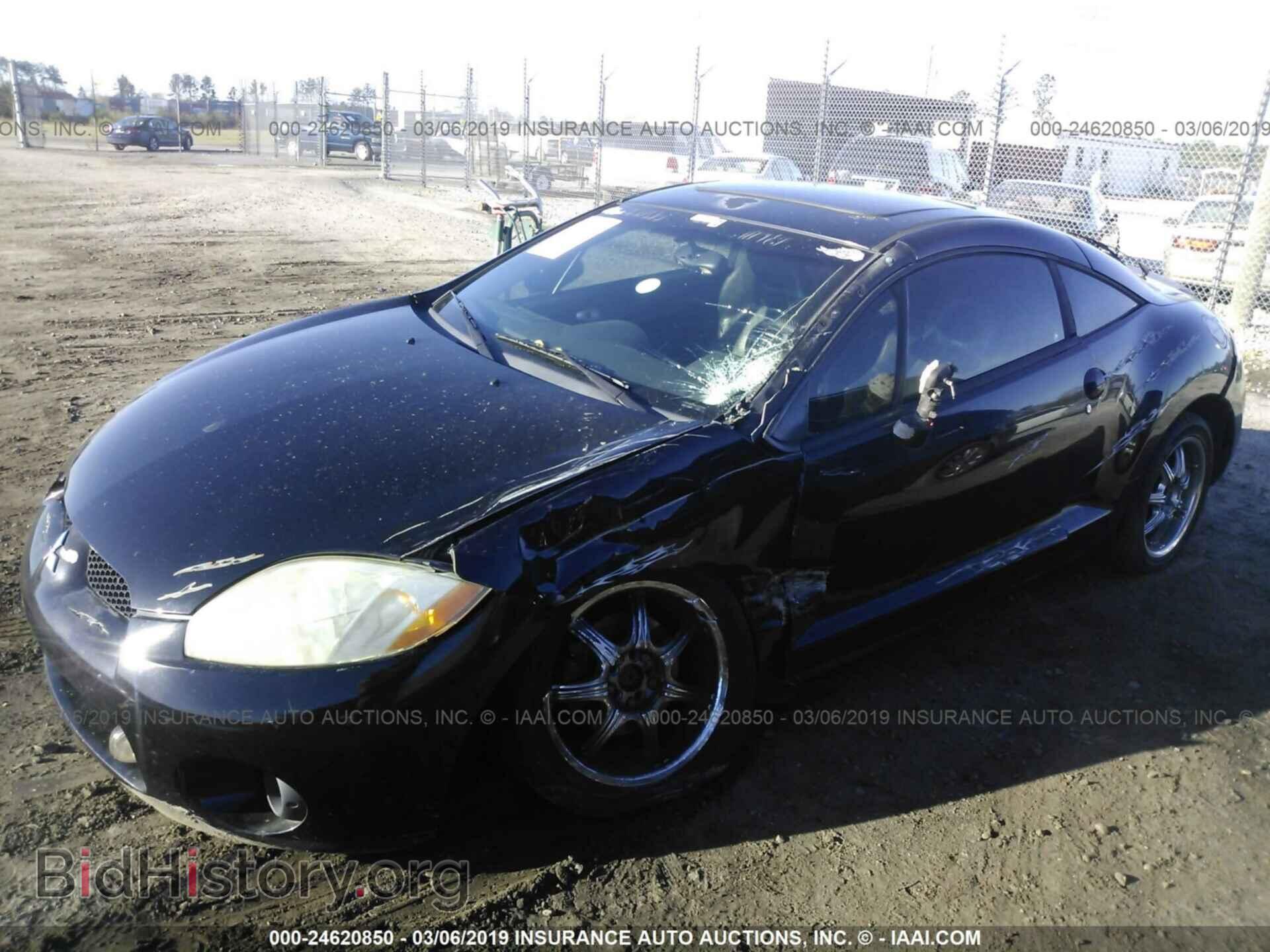 2007 MITSUBISHI ECLIPSE - VIN: 4A3AK64F87E064054 - Фото 2