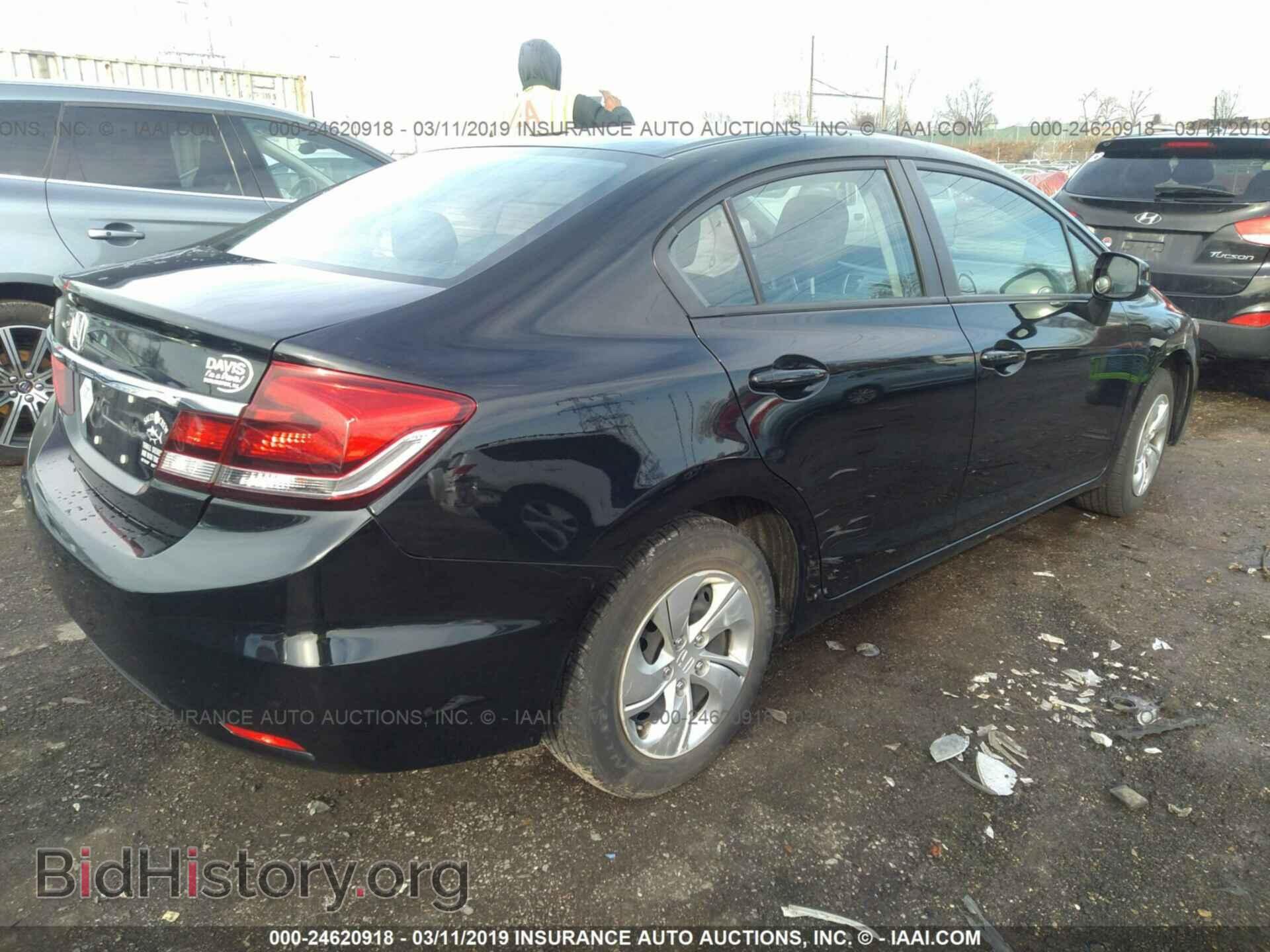 2013 HONDA CIVIC - VIN: 19XFB2F56DE258538 - Фото 4