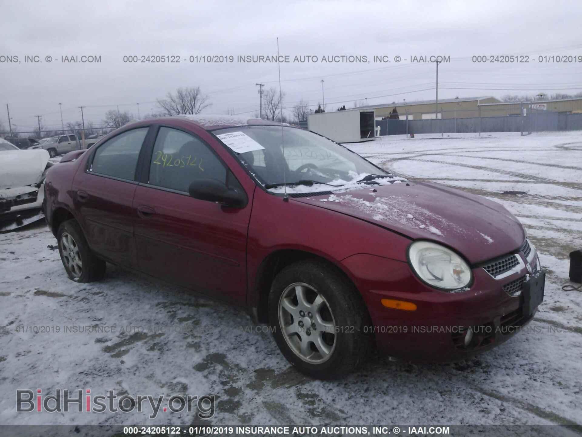 Photo 1B3ES56C05D262309 - DODGE NEON 2005
