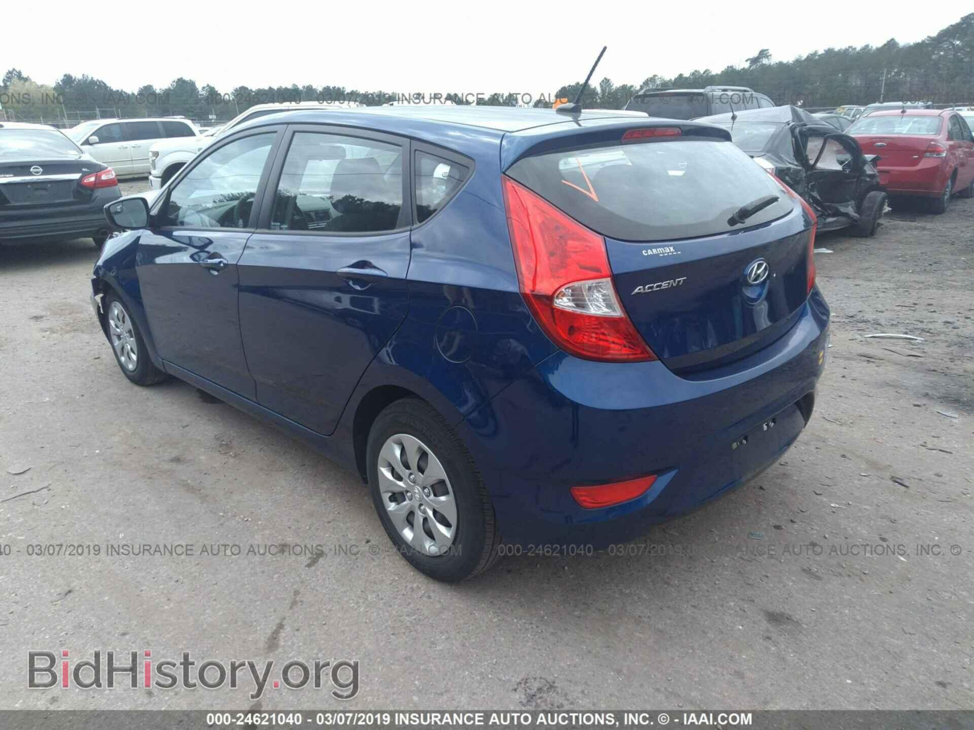 2016 HYUNDAI ACCENT - VIN: KMHCT5AE4GU256149 - Фото 3