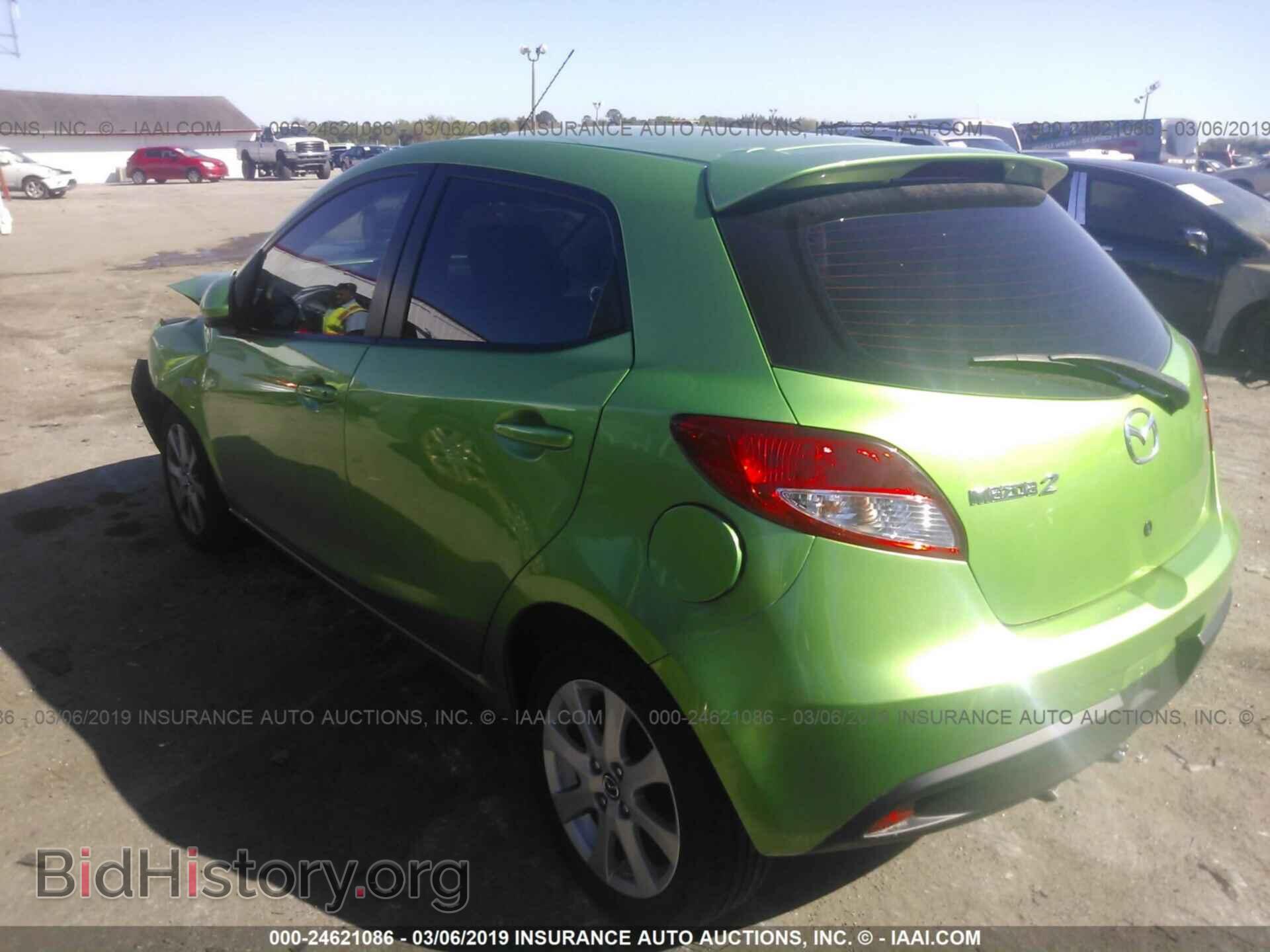 2013 MAZDA MAZDA2 - VIN: JM1DE1LYXD0153064 - Фото 3