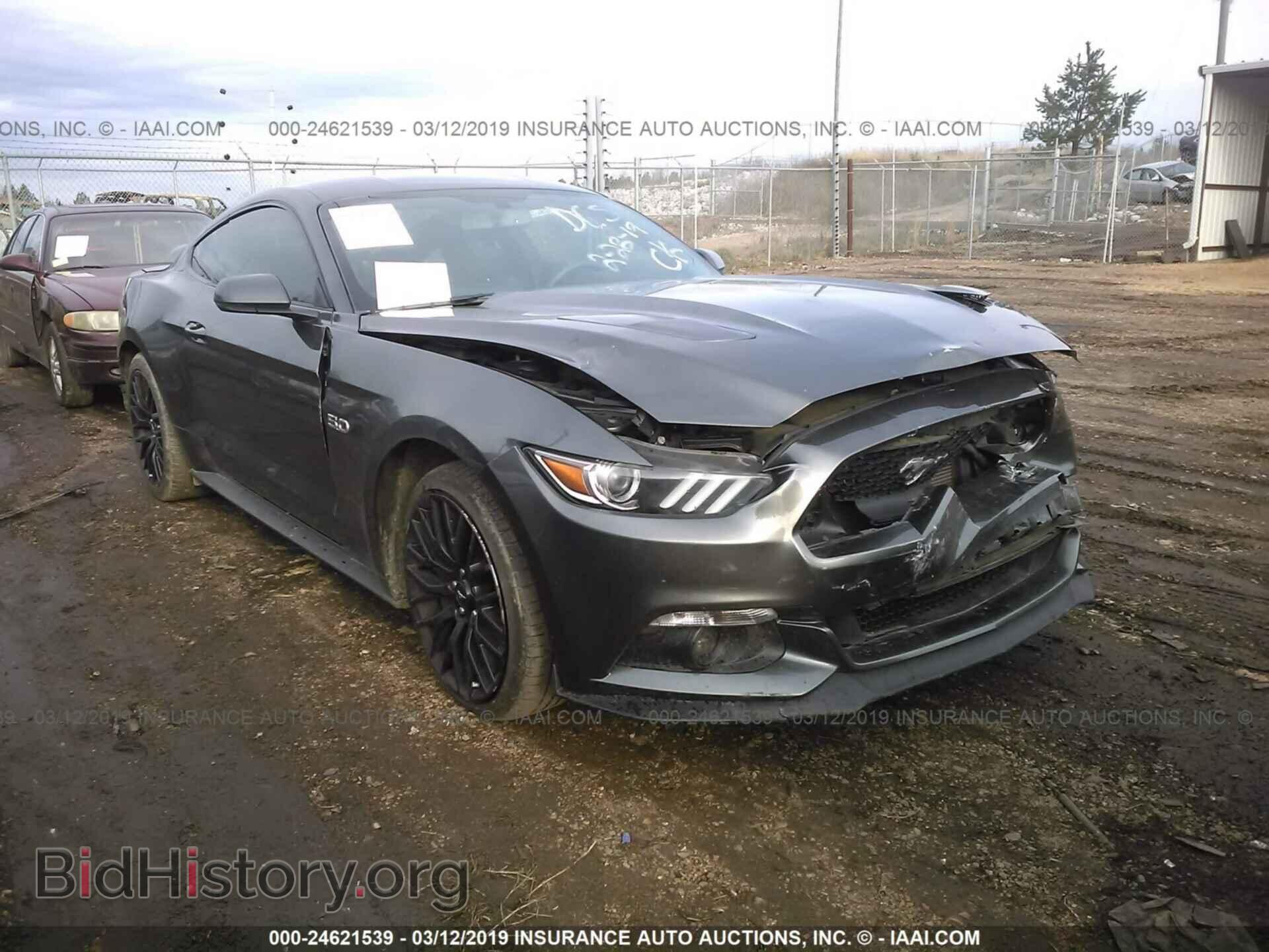 Фотография 1FA6P8CF6F5316766 - FORD MUSTANG 2015