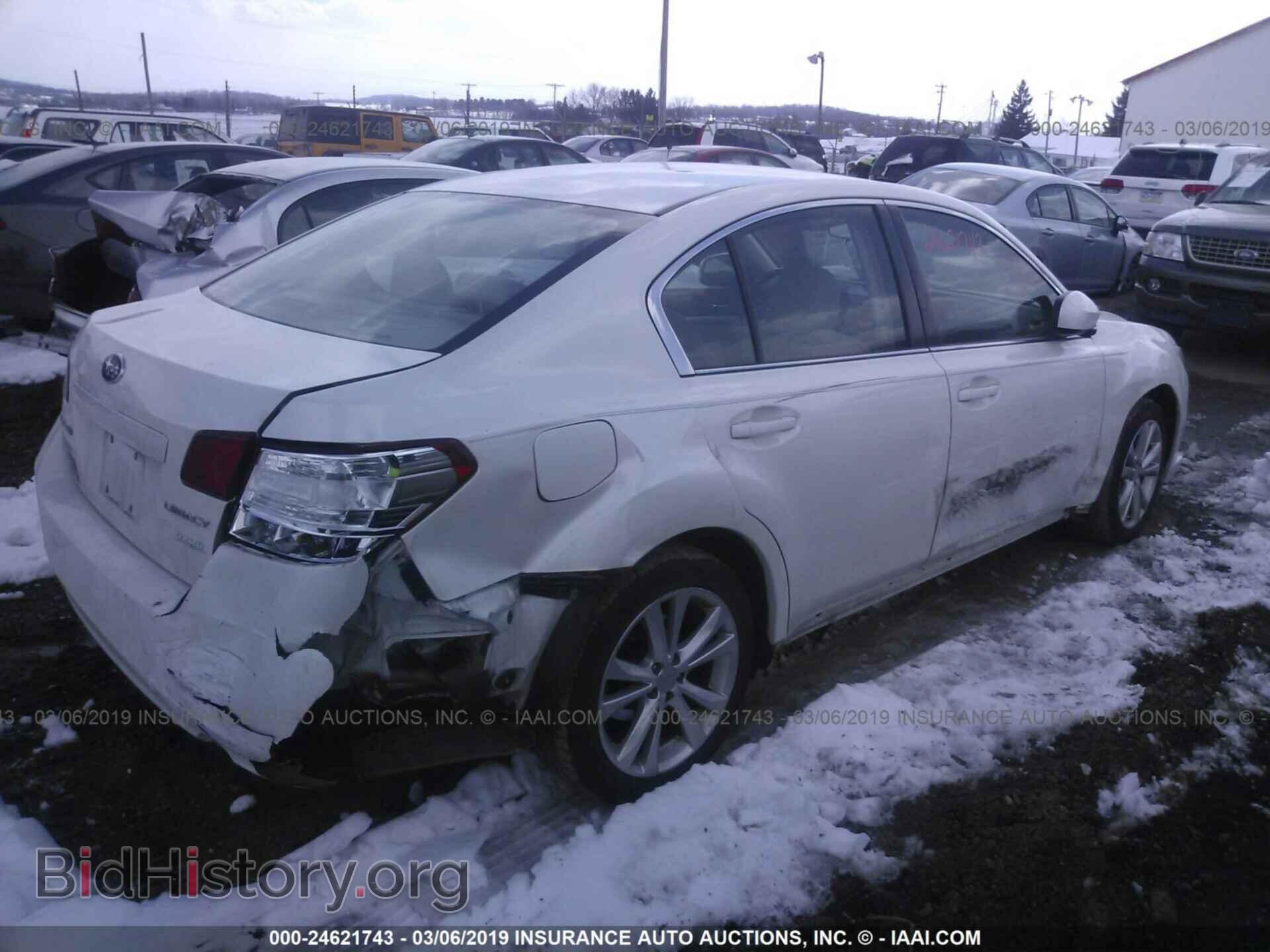 2013 SUBARU LEGACY - VIN: 4S3BMBB68D3030863 - Фото 4
