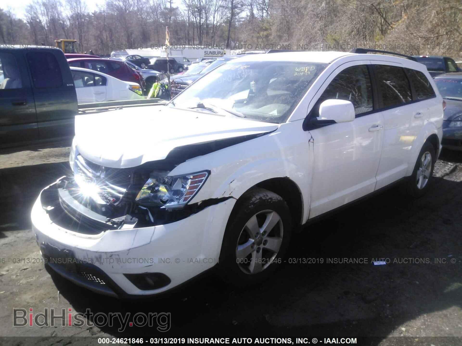 2012 DODGE JOURNEY - VIN: 3C4PDCBG7CT296334 - Фото 2