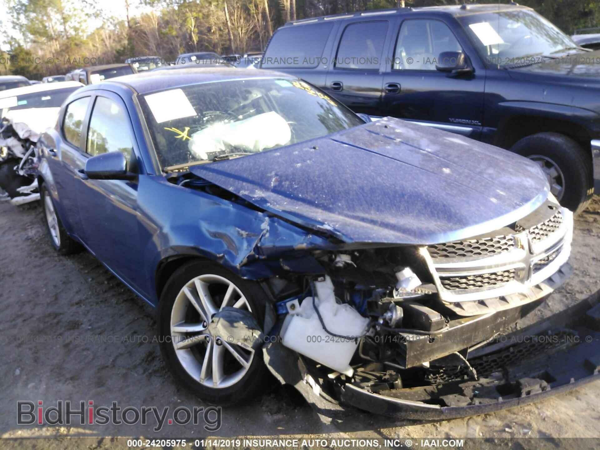 Photo 1C3CDZCB3CN253487 - DODGE AVENGER 2012