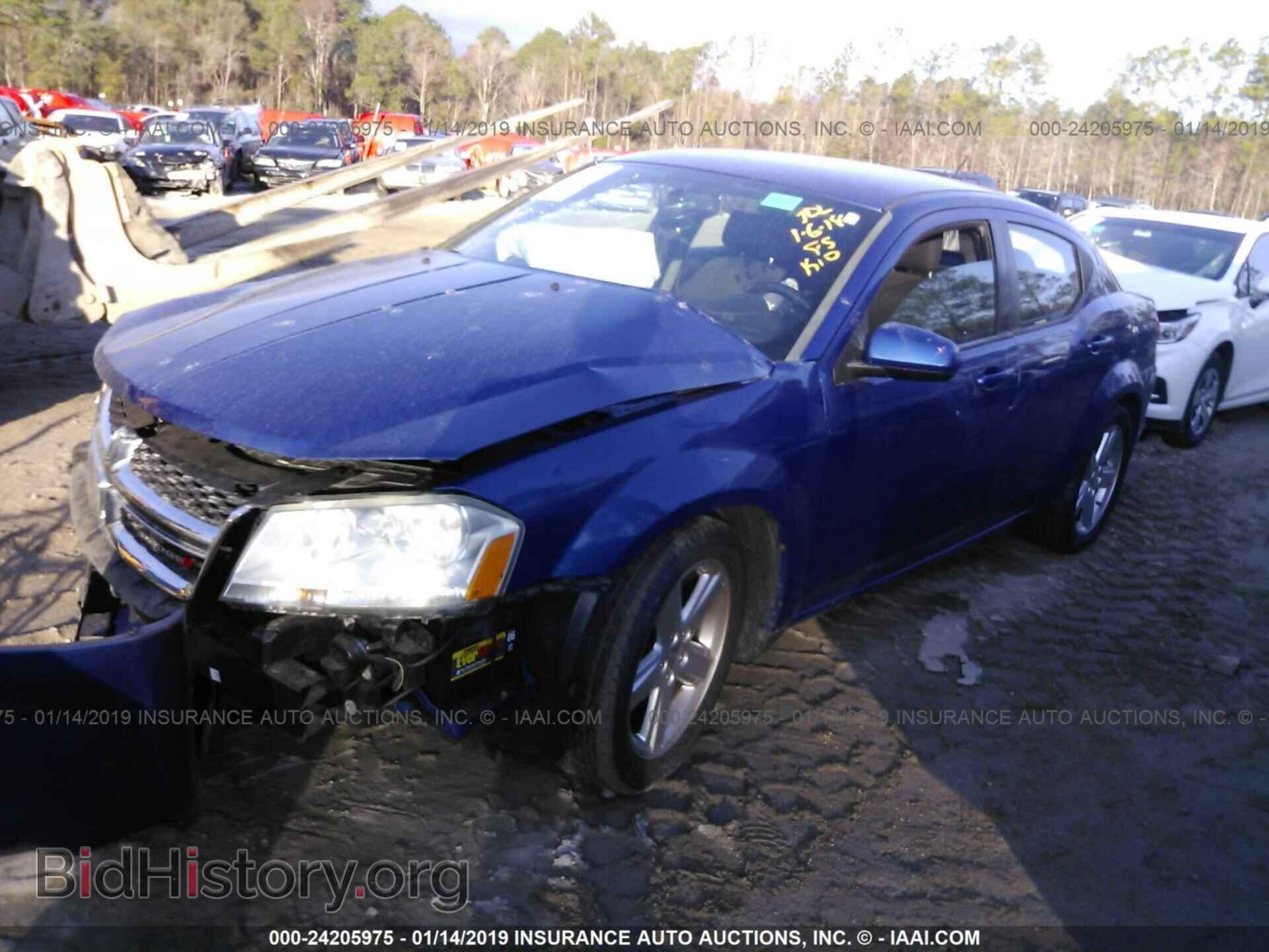 2012 DODGE AVENGER - VIN: 1C3CDZCB3CN253487 - Photo 2