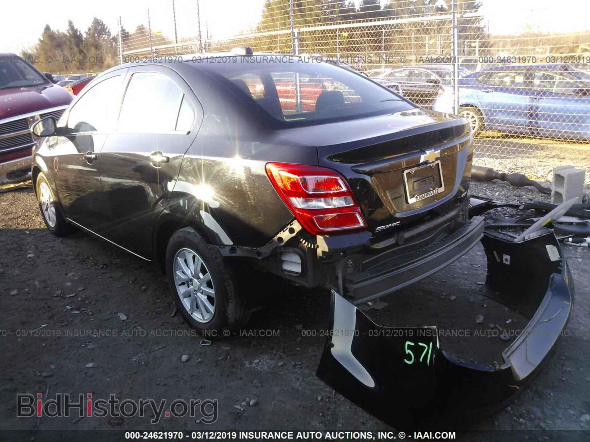2017 CHEVROLET SONIC - VIN: 1G1JD5SG8H4108766 - Фото 3