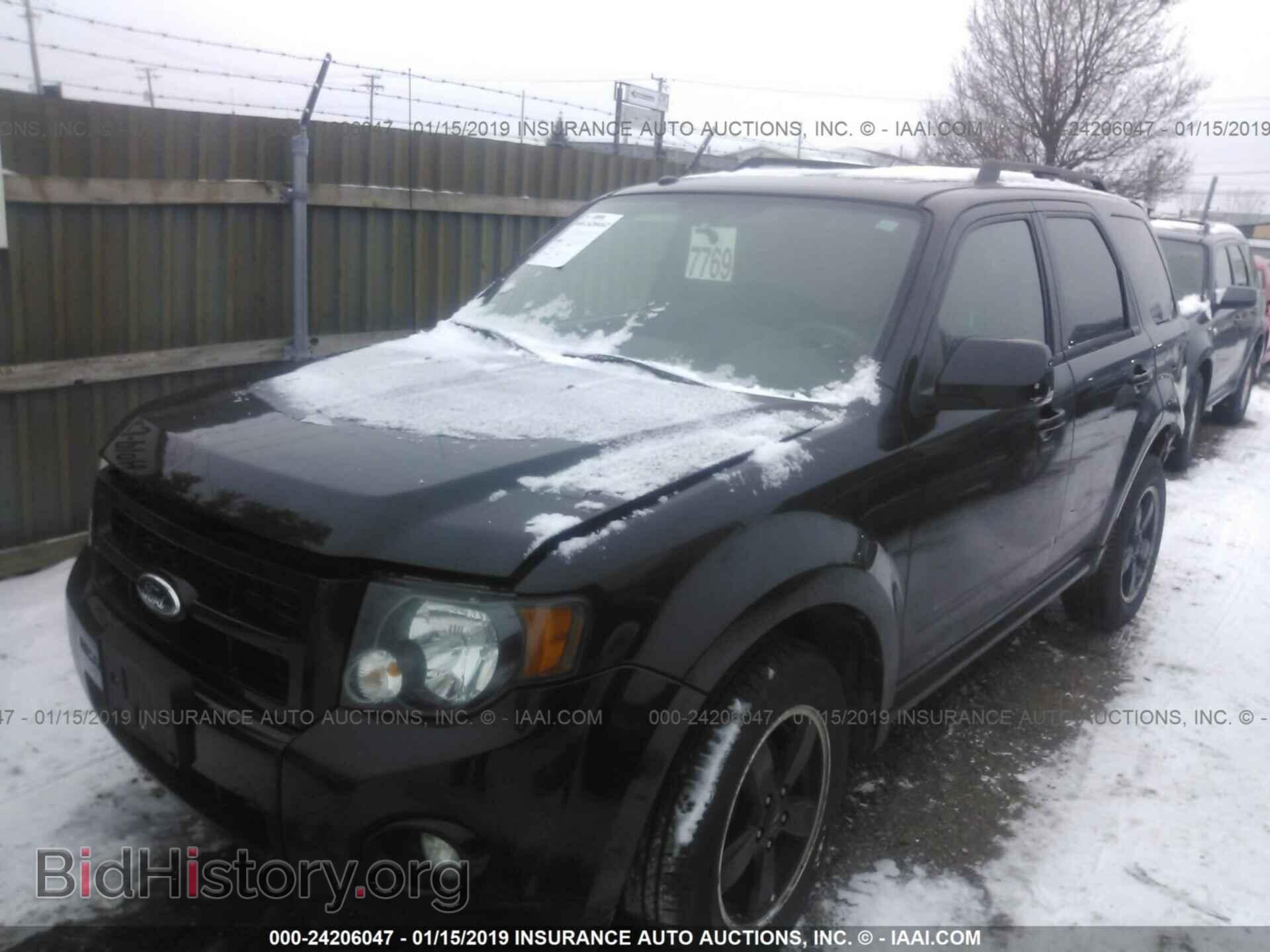 2011 FORD ESCAPE - VIN: 1FMCU9DG2BKB59540 - Фото 2